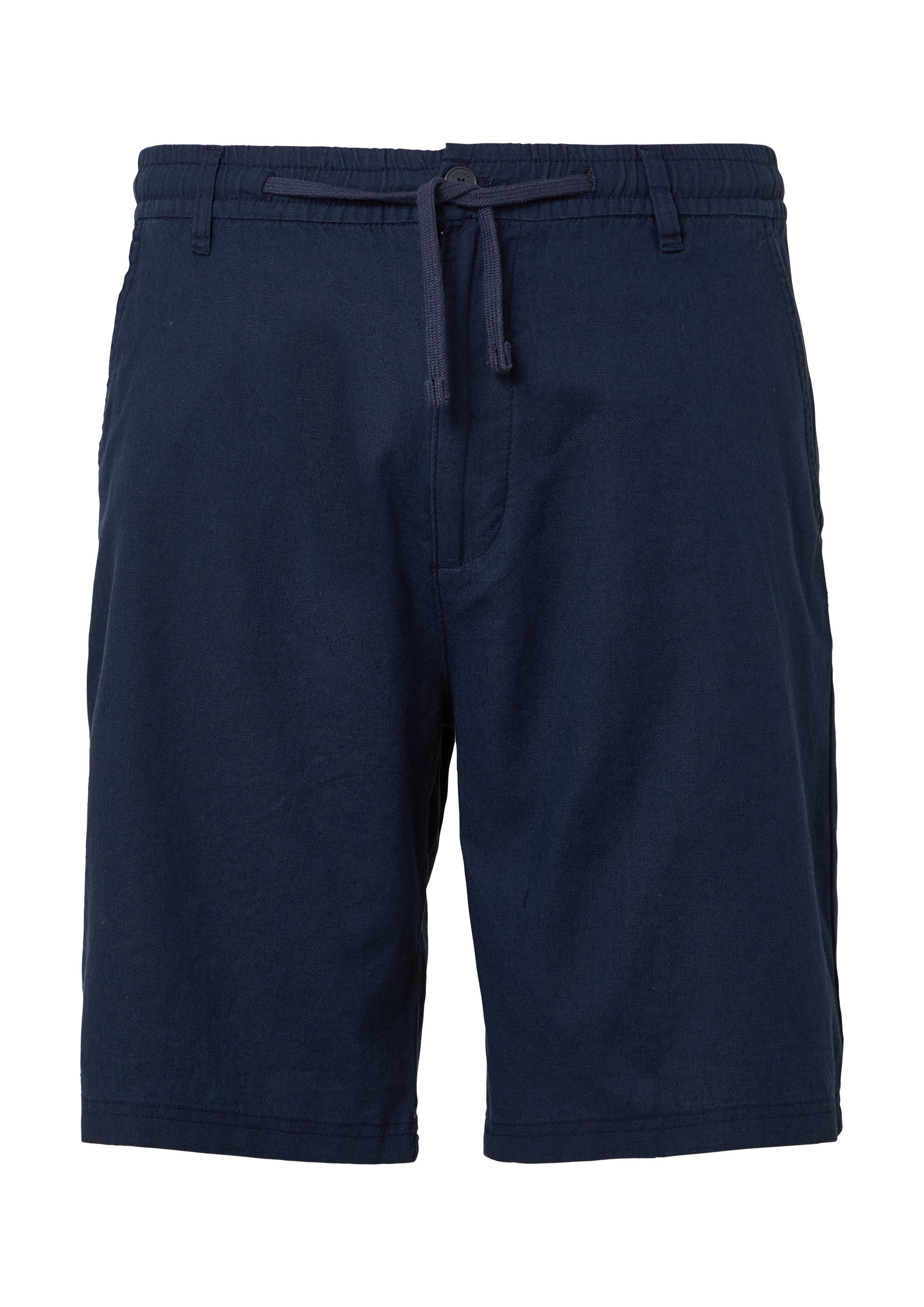 s.Oliver Shorts Hose DETROIT Detroit: Bermuda aus Baumwoll- und Leinenmix im Relaxed Fit