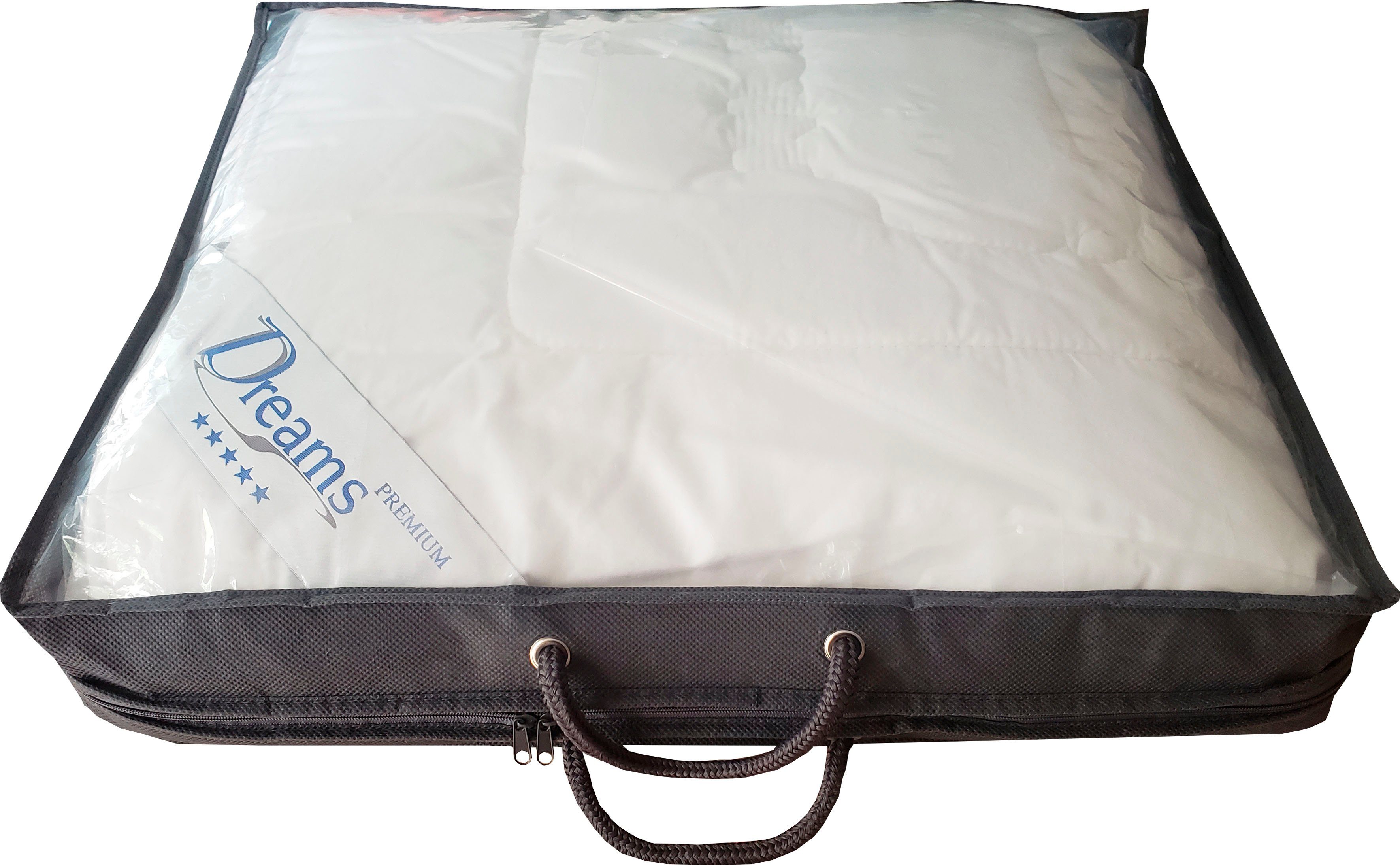 Dreams Naturhaarbettdecke Cashmere Premium, Bezug: 100% Baumwolle, Bettdecke in 135x200 oder 155x220 cm, im Winter geeignet