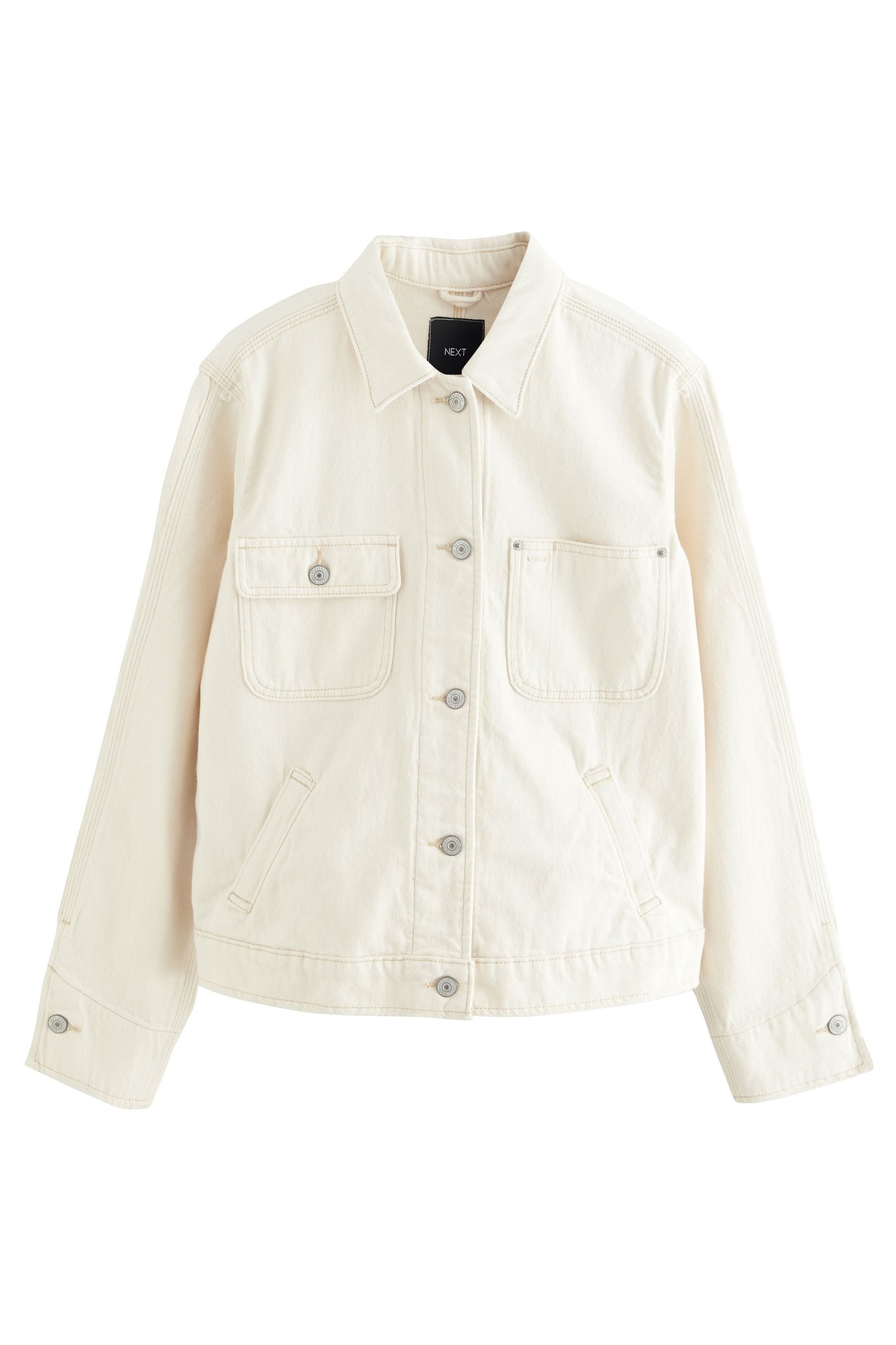 Next Jeansjacke Jeansjacke im Arbeitsstil (1-St) günstig online kaufen