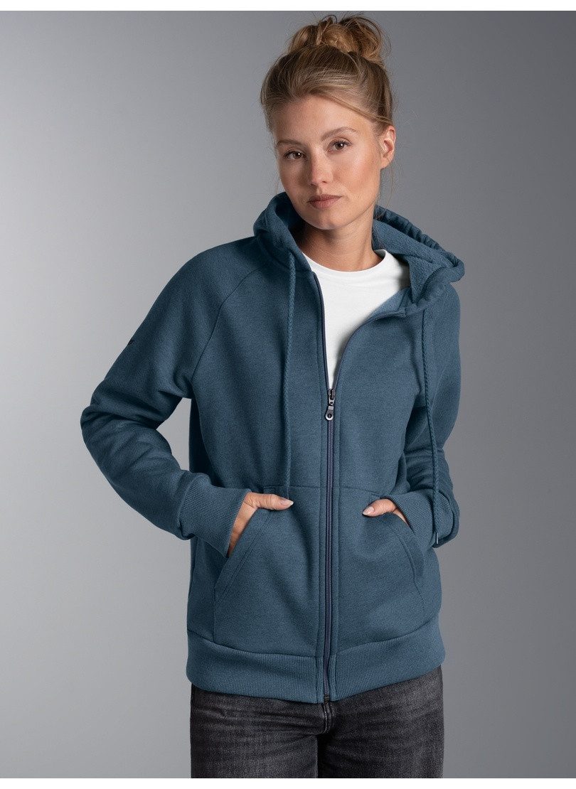 Trigema Sweatjacke TRIGEMA Sweatjacke mit Kapuze (1-tlg)