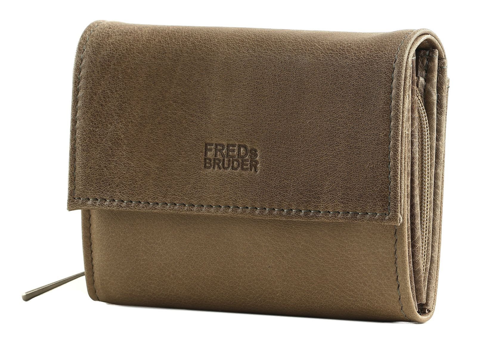 FREDsBRUDER Geldbörse Flap Wallet, aus echtem Leder