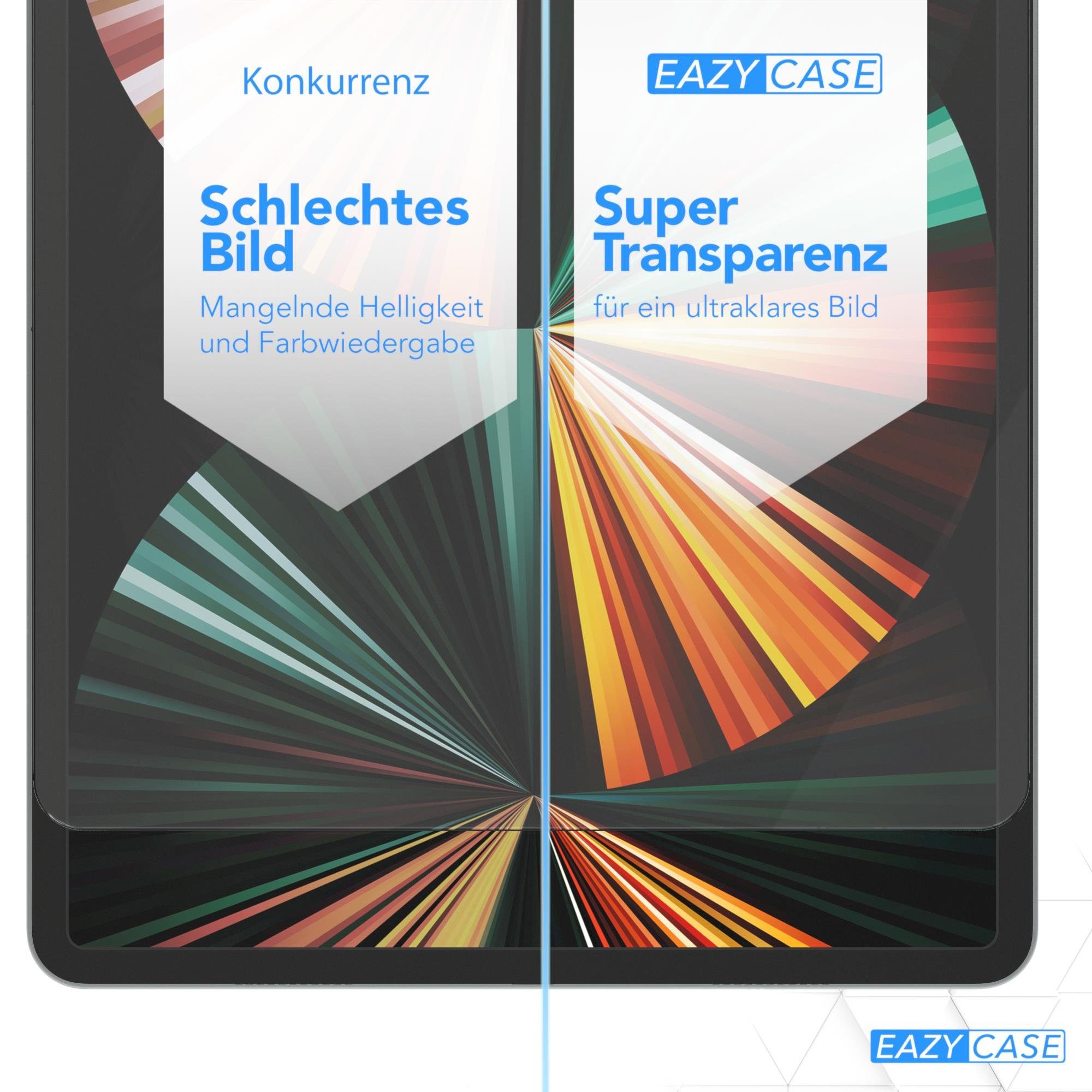 EAZY CASE Displayschutzglas Schutzglas für iPad Pro 12,9" 5./6. Gen. 2021/2022, 12,9 Zoll Panzerglas Displayfolie Tabletschutz Glasfolie Kratzschutz – Bild 5 von 5