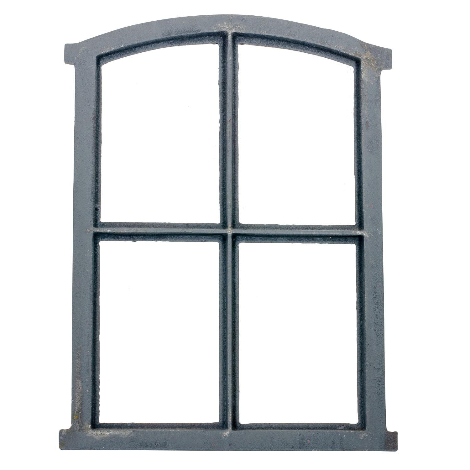 Scheunenfenster Eisen grau Stallfenster Fenster Eisenfenster Anti Fenster Aubaho 49cm