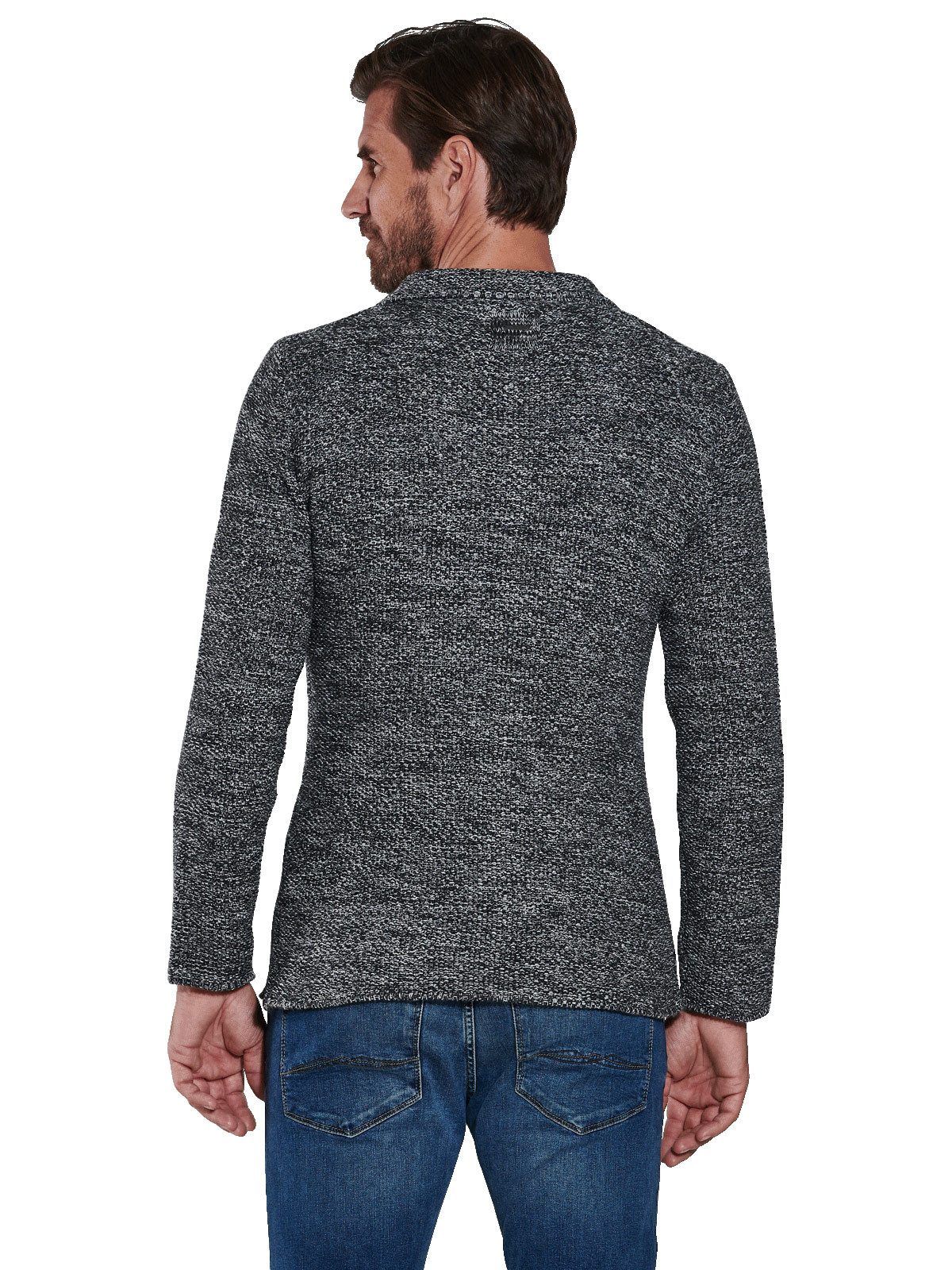 Engbers Stricksakko engbers Herren Strick-Sakko regular, Grau günstig online kaufen