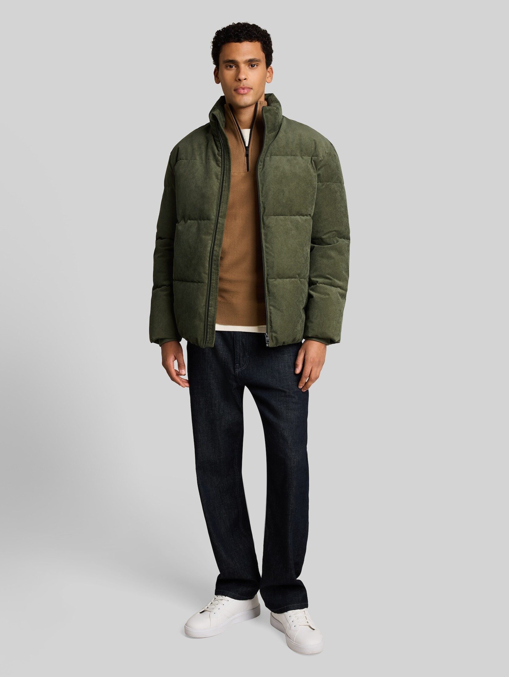 TOM TAILOR Denim Winterjacke Jacken Relaxed Fit Cord Pufferjacke – Bild 5 von 5