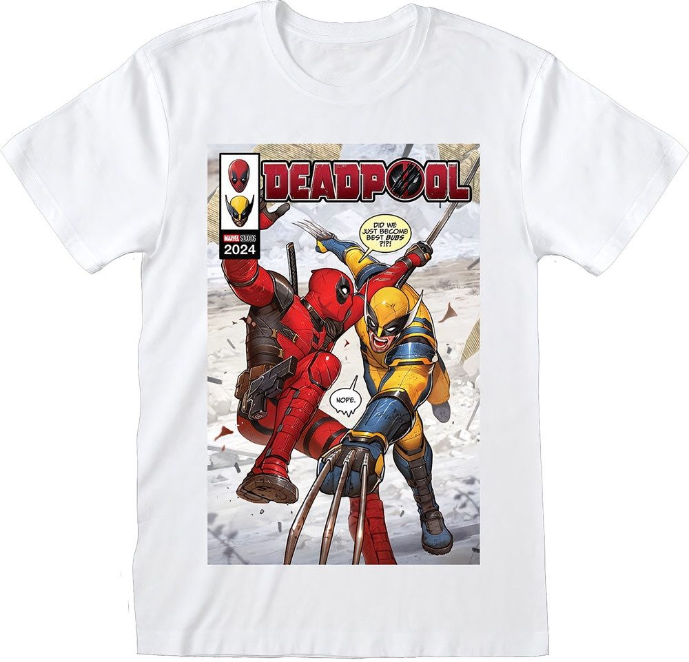 Deadpool T-Shirt Comic Book Cover T-Shirt