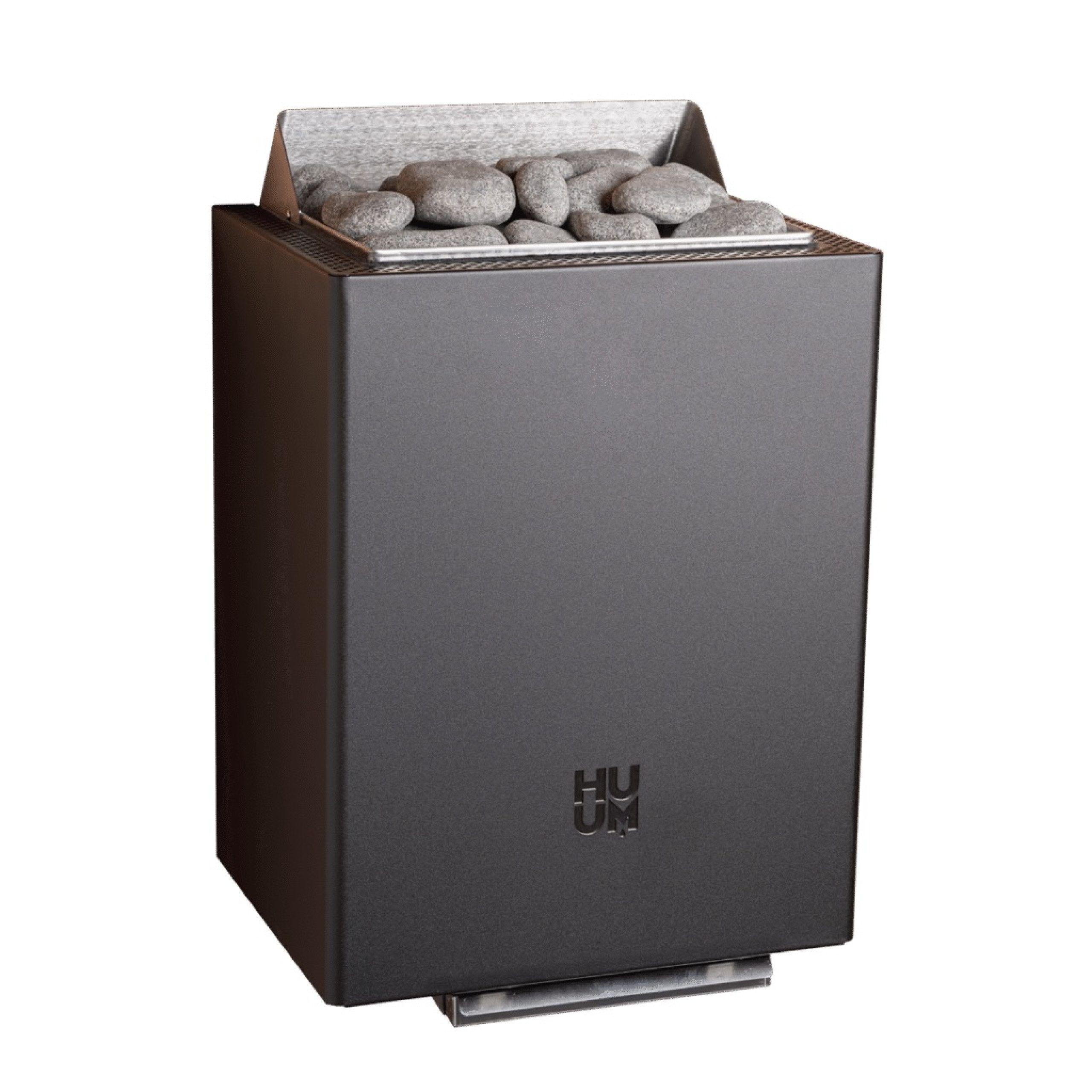 HUUM Saunaofen HUUM Core Wall 9 Black Saunaofen 9 kW finnischer Saunaofen Design