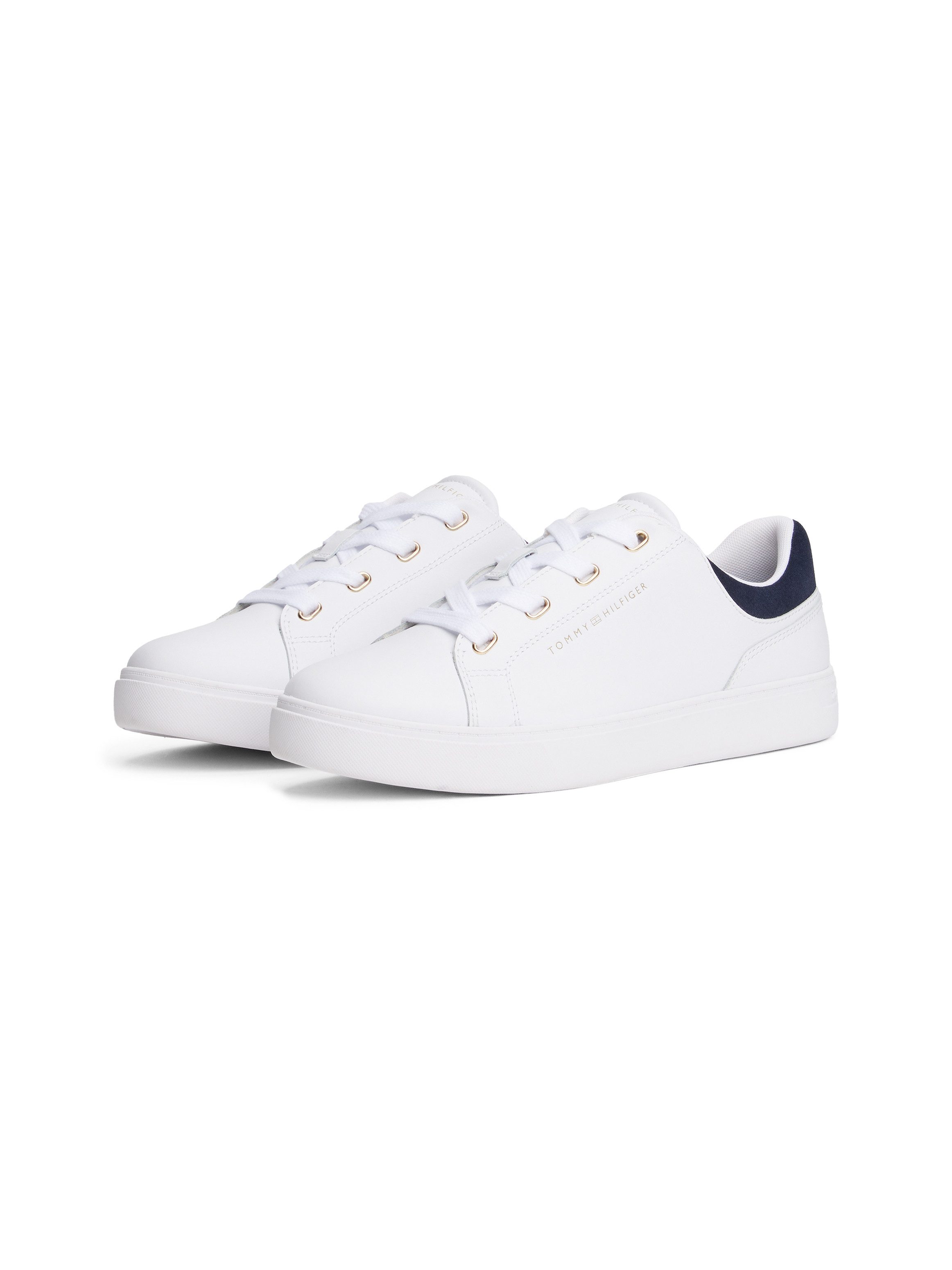 Tommy Hilfiger CASUAL CUPSOLE SNEAKER Plateausneaker, Freizeitschuh, Halbschuh, Schnürschuh mit seilticher Logoprägung