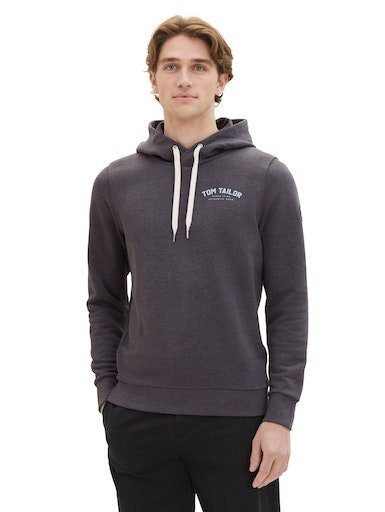 TOM TAILOR Sweatshirt mit großem Frontprint dark grey