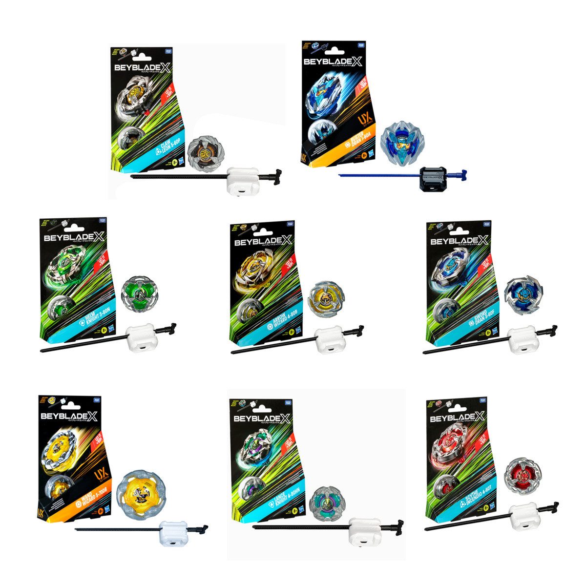 Hasbro Malstift Beyblade X Starter Pack sortiert