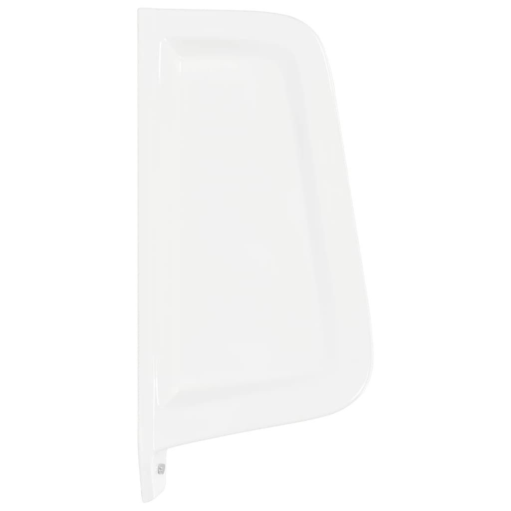 vidaXL Urinal Urinal Trennwand Wandmontage Keramik Weiß, Keramik