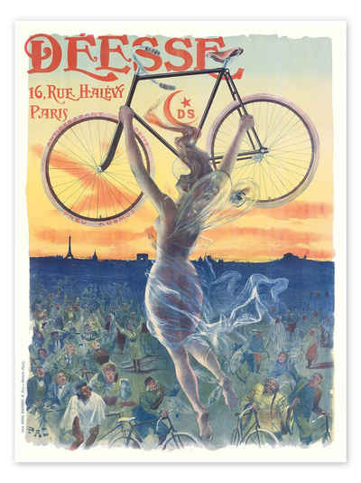 Posterlounge Poster Jean de Paleologue, Deesse Fahrräder, Malerei