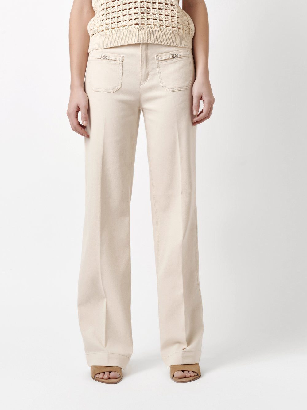 ROSNER Bootcut-Jeans Audrey1_085 mit kleinen Rahmentaschen günstig online kaufen