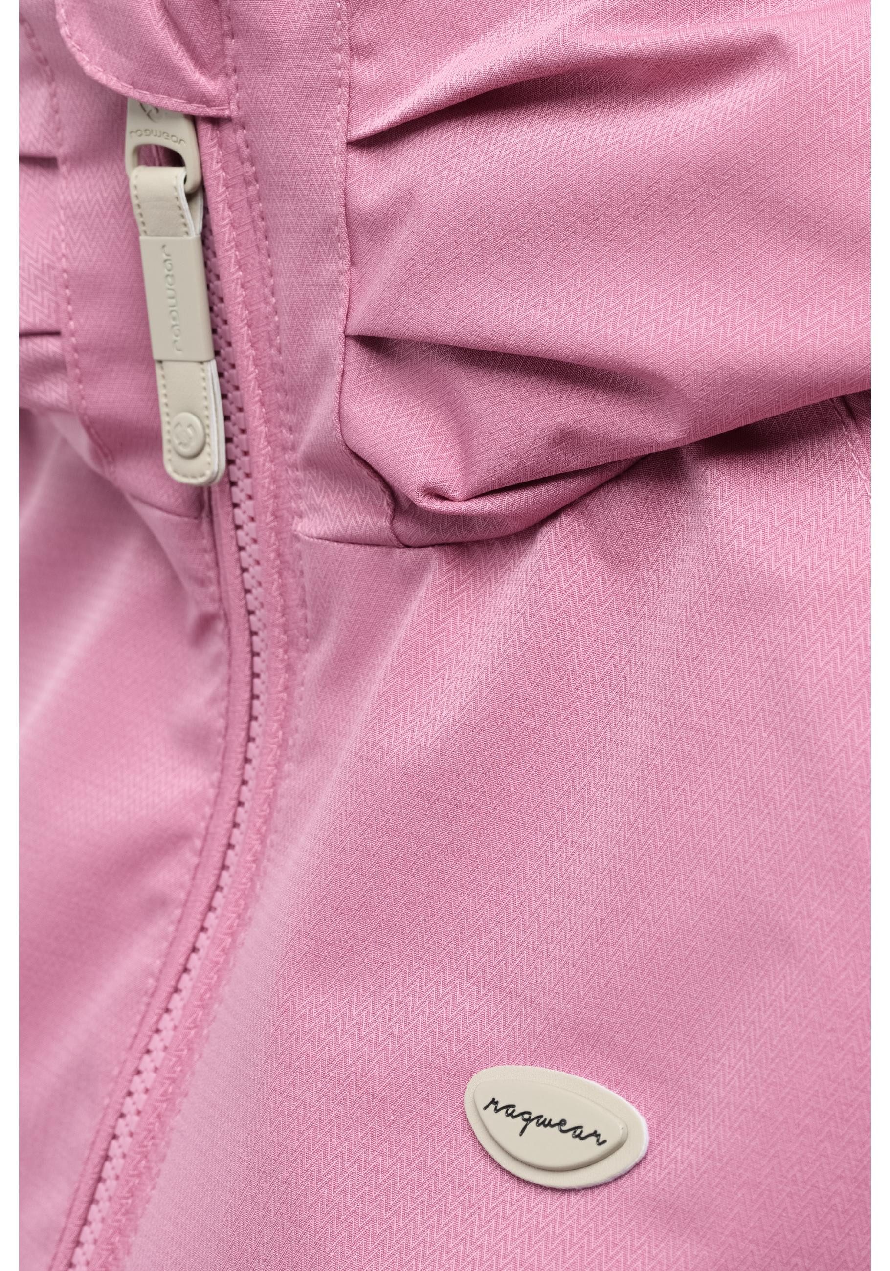 Ragwear Outdoorjacke Dizzie Tech Wasserdichte Damen Übergangsjacke mit großer Kapuze – Bild 5 von 5