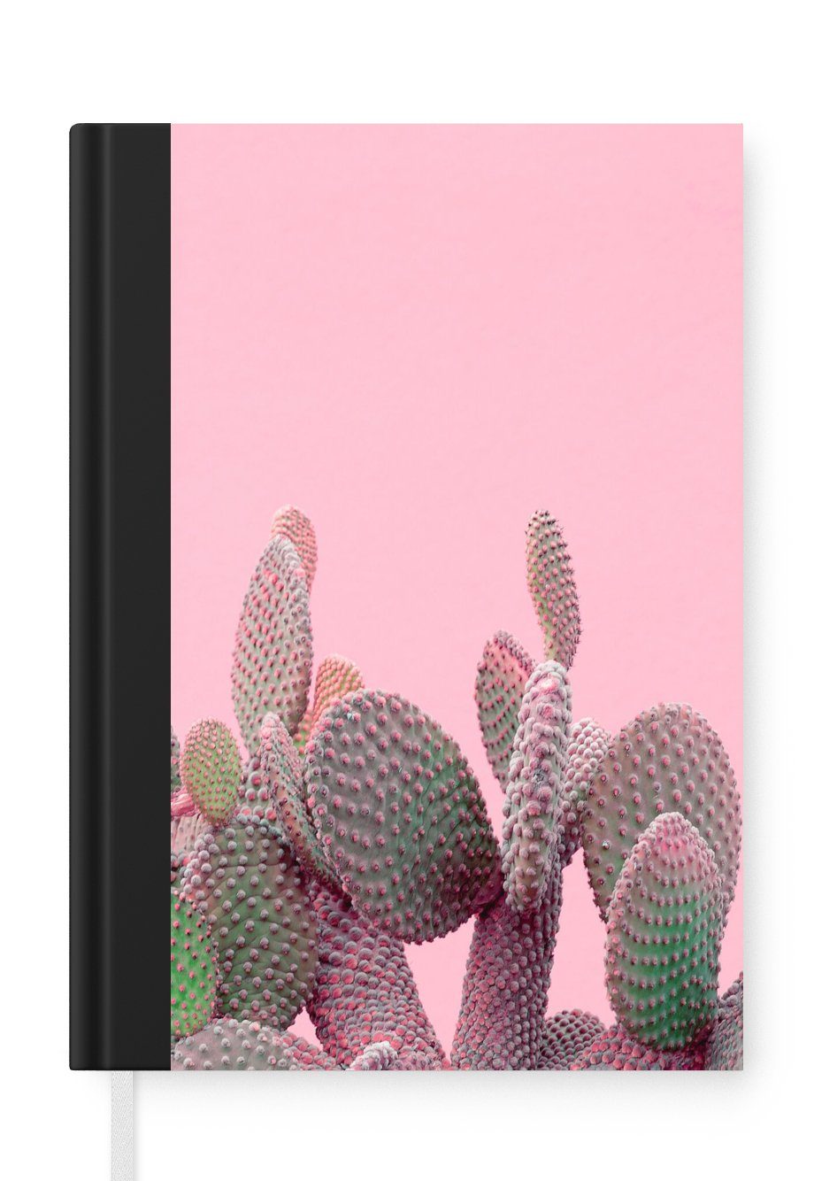 MuchoWow Notizbuch Kaktus - Pflanzen - Sommer, Journal, Merkzettel, Tagebuch, Notizheft, A5, 98 Seiten, Haushaltsbuch | Notizbücher