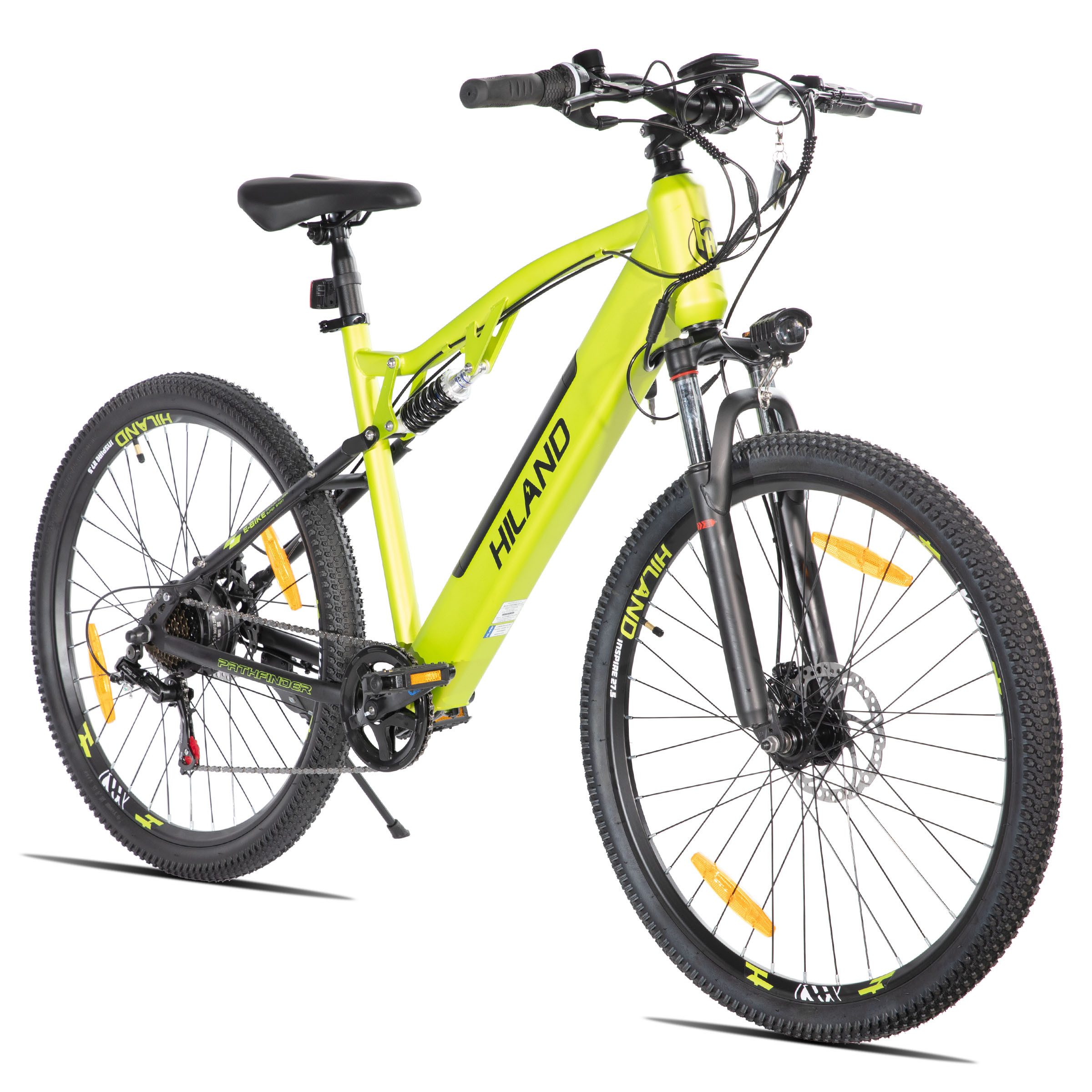 HILAND E-Bike HILAND Vollfederung Mountain E-Bike 27,5 Zoll 350W Pedelec