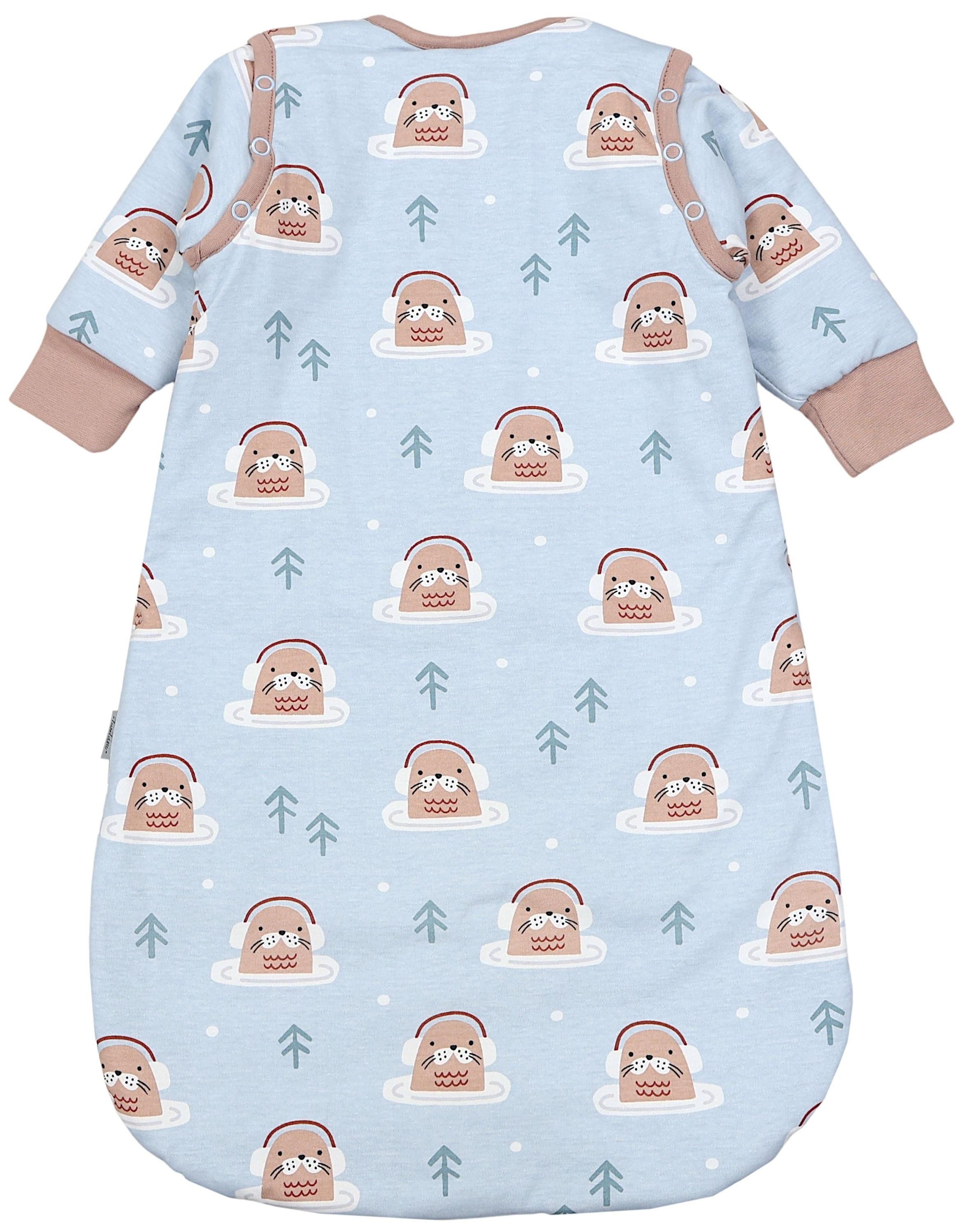 TupTam Babyschlafsack Kugelschlafsack mit abnehmbaren Ärmeln 2.5 TOG Ganzjahr – Bild 5 von 5