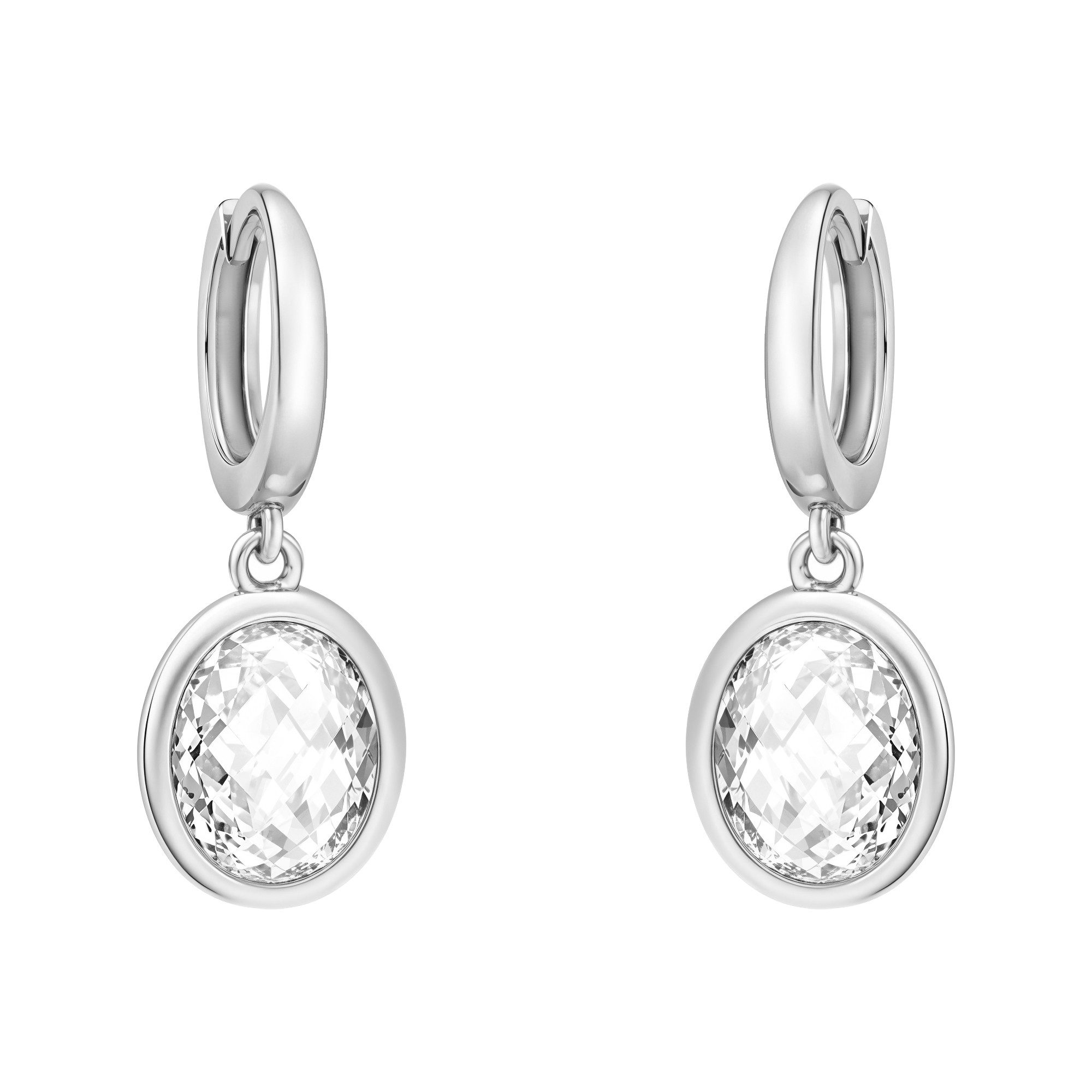 Sofia Milani Paar Ohrhänger Zirkonia, 925 Silber Damen Schmuck - E1718
