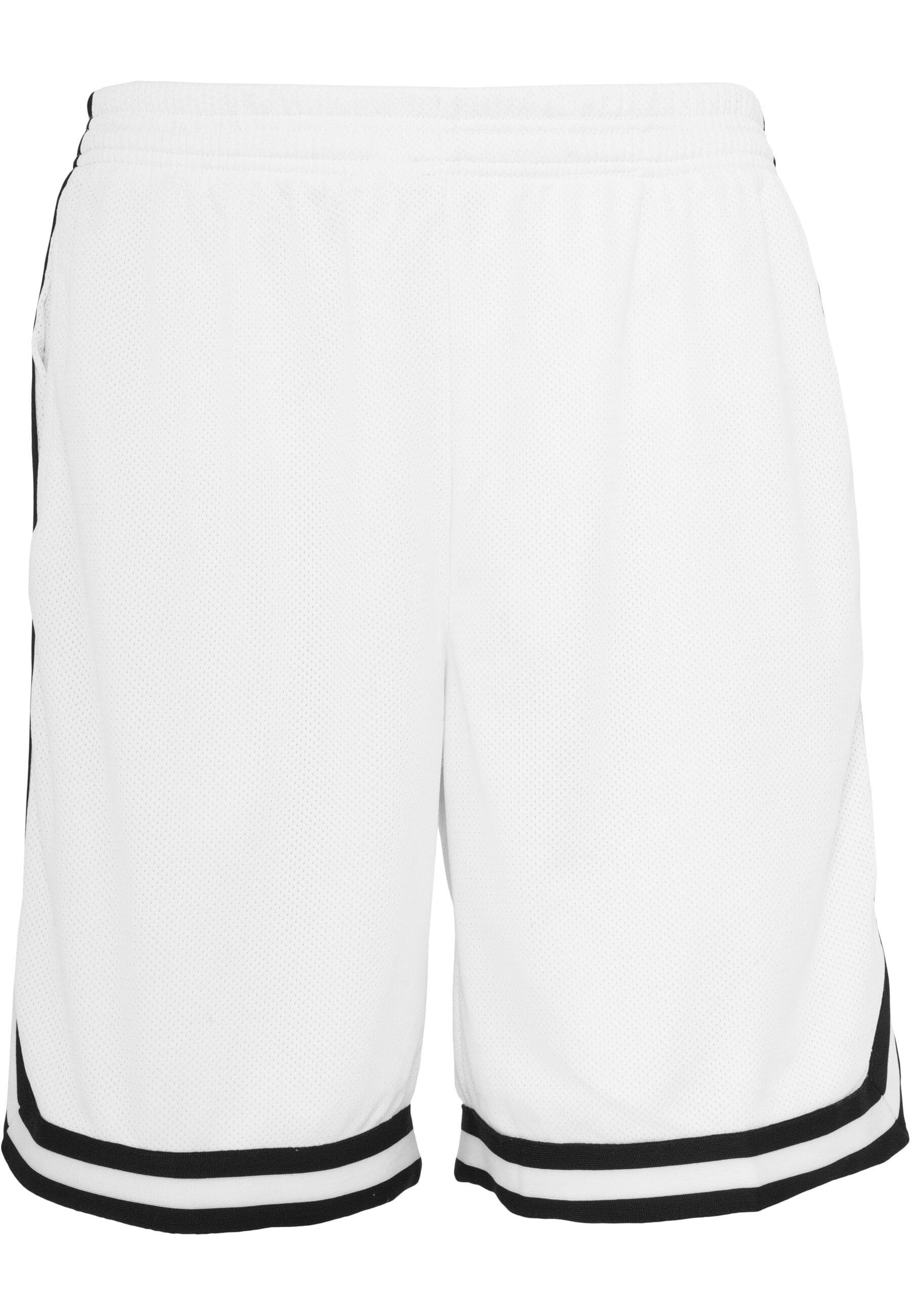 URBAN CLASSICS Stoffhose Urban Classics Herren Stripes Mesh Shorts (1-tlg)