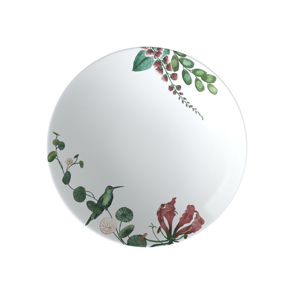 Villeroy & Boch Signature Suppenteller Avarua Suppenteller, 22cm, weiß/bunt, (1 St), Premium Bone Porcelain, 1 Stck, spülmaschinenfest, Made in Germany