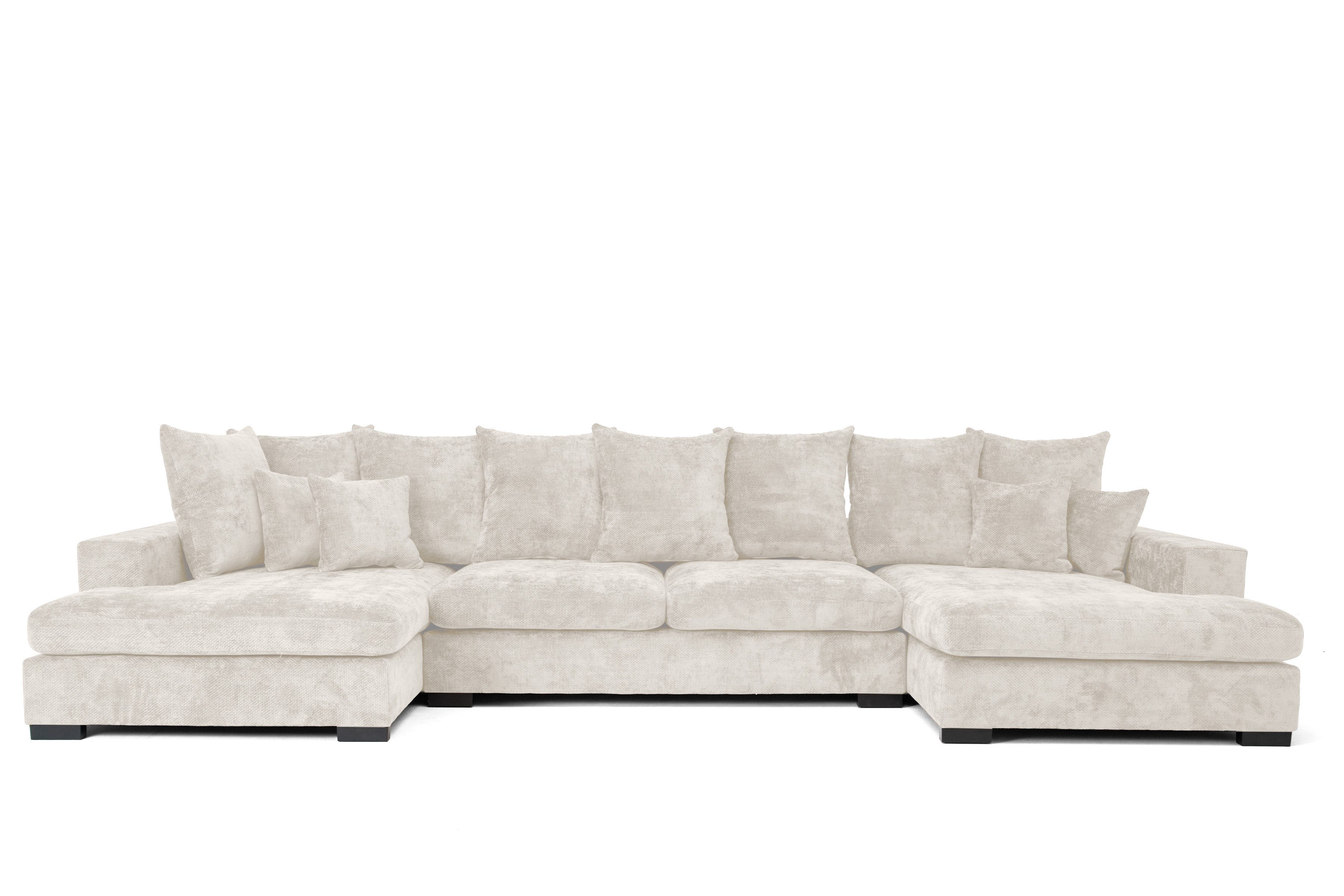 yourhouse24 Wohnlandschaft XXL SELLO U mit Schlaffunktion – HR-Kaltschaum, XXL, mit Bettkasten – Bild 2 von 5