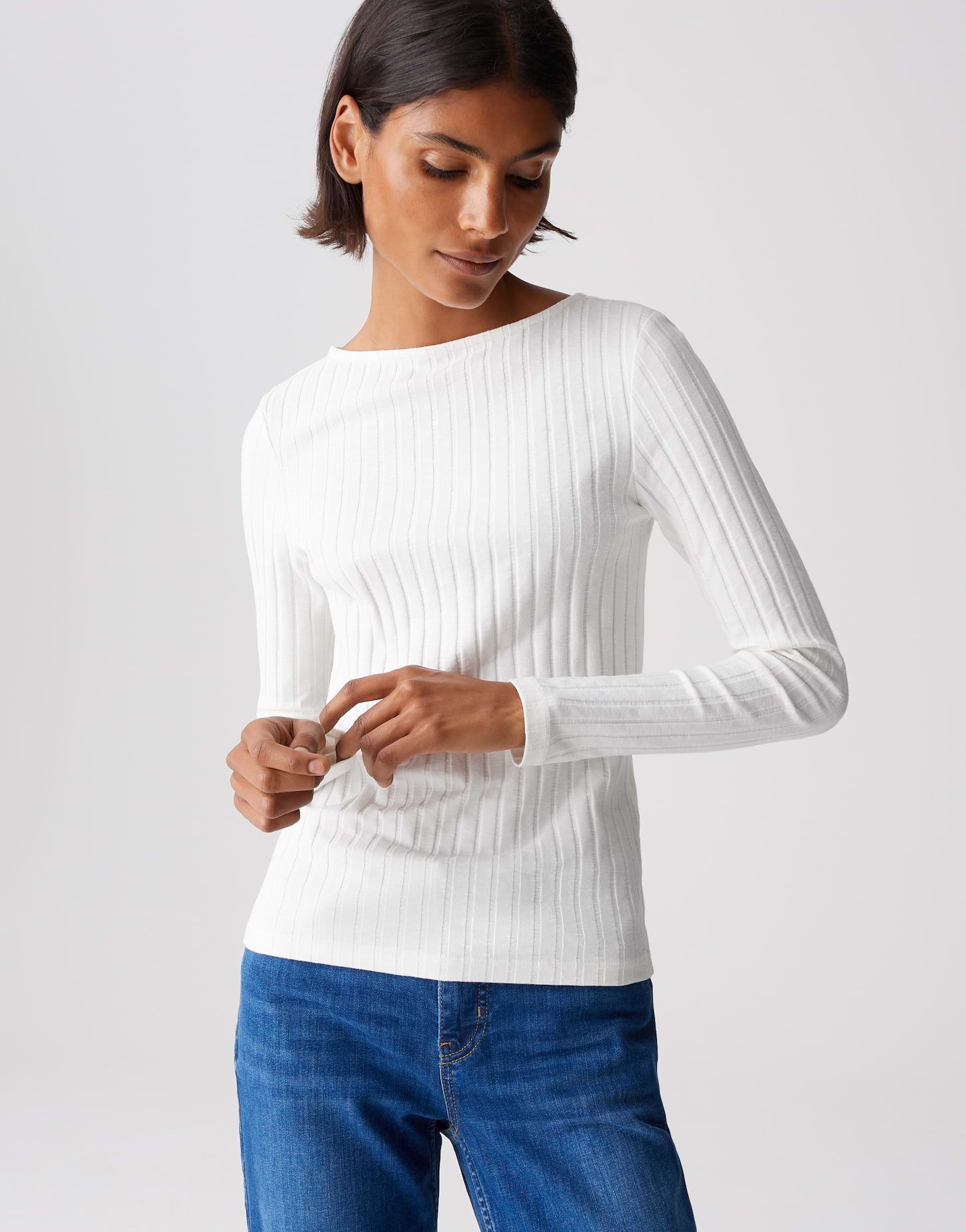 Langarmshirt SOVKE aus Baumwoll Mix
