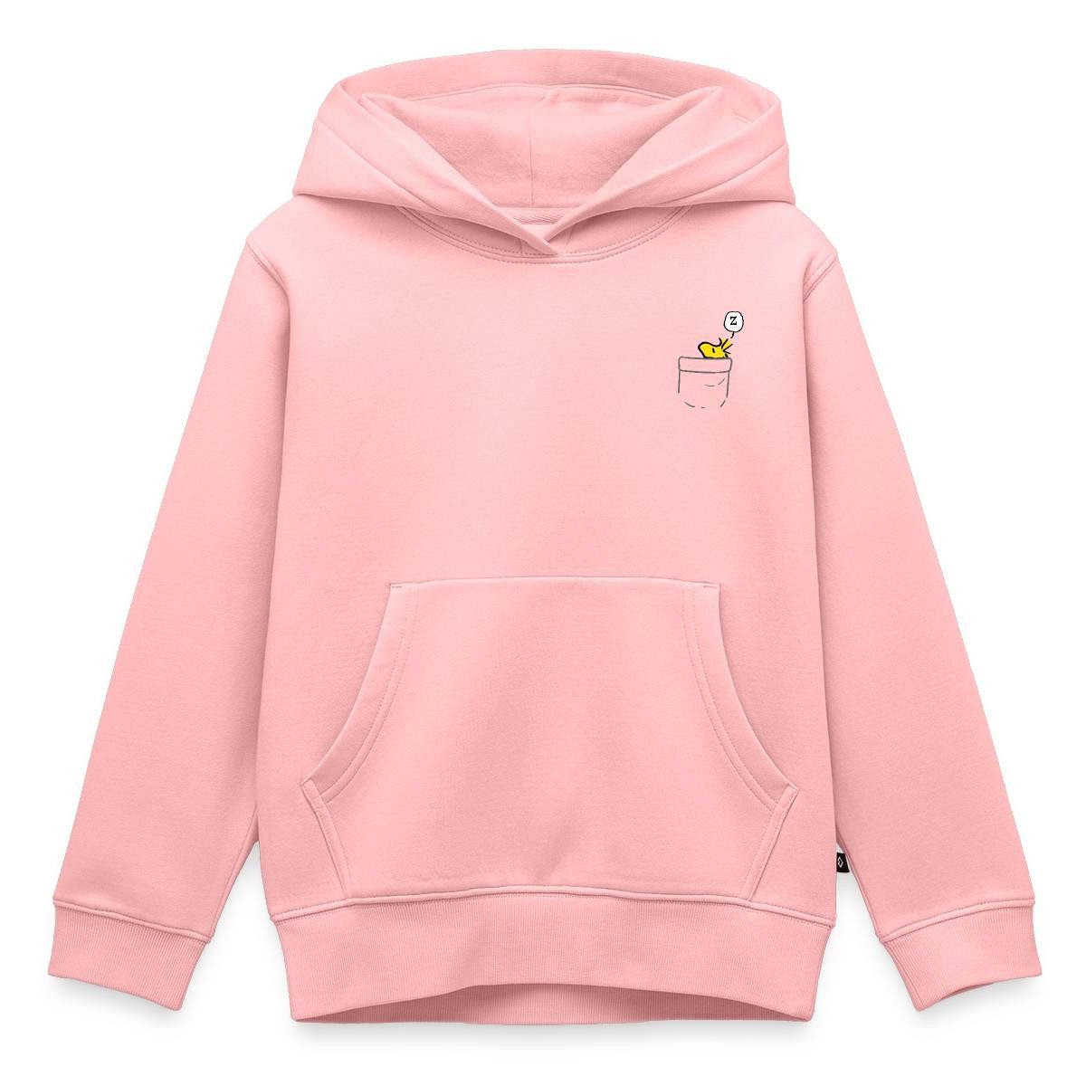 Spreadshirt Hoodie Peanuts Woodstock In A Pocket Taschen-Design Kinder Premium Hoodie (1-tlg)