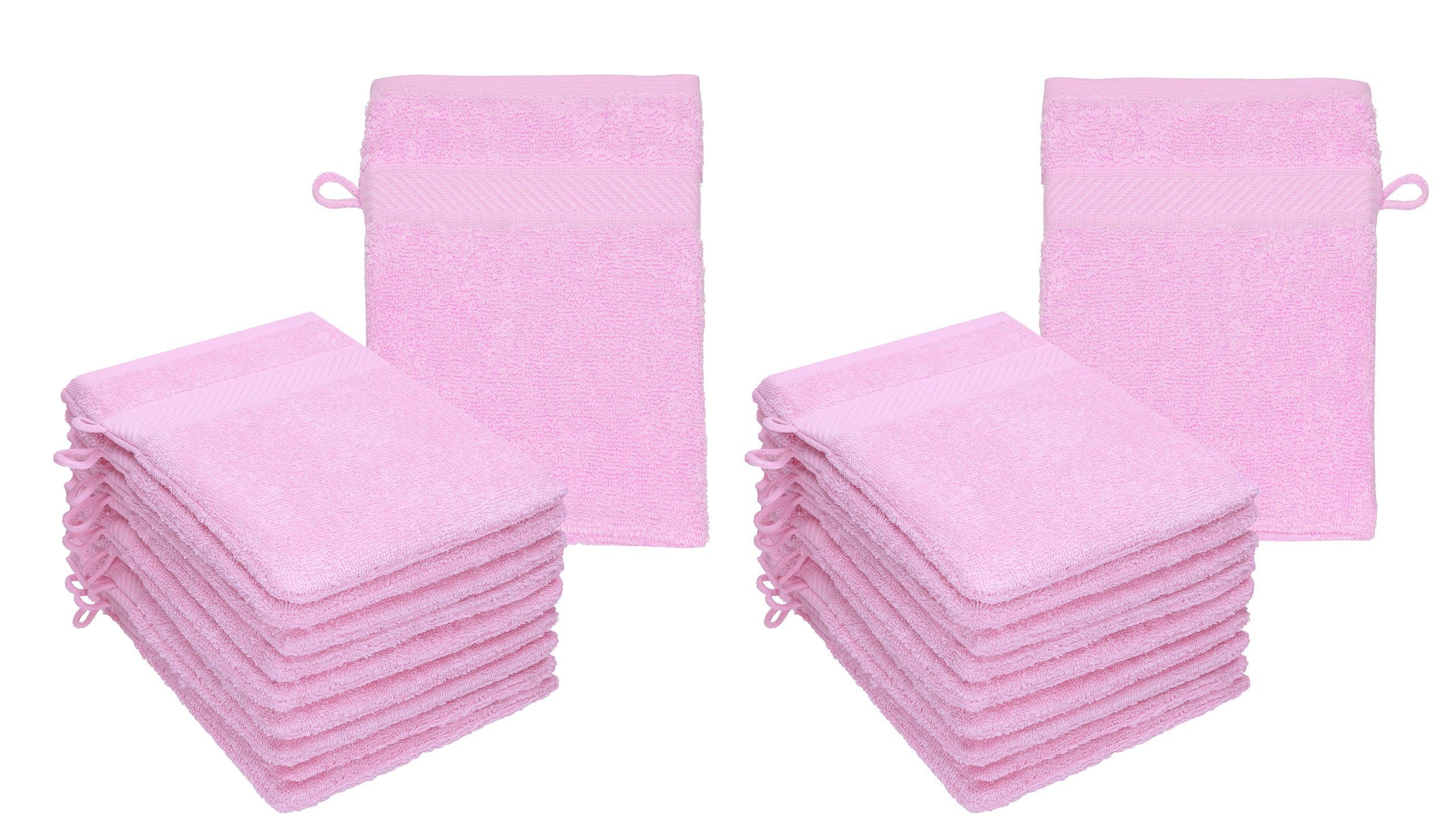 Betz Waschhandschuh 20 Stück Palermo Größe 16x21 cm Farbe rosé