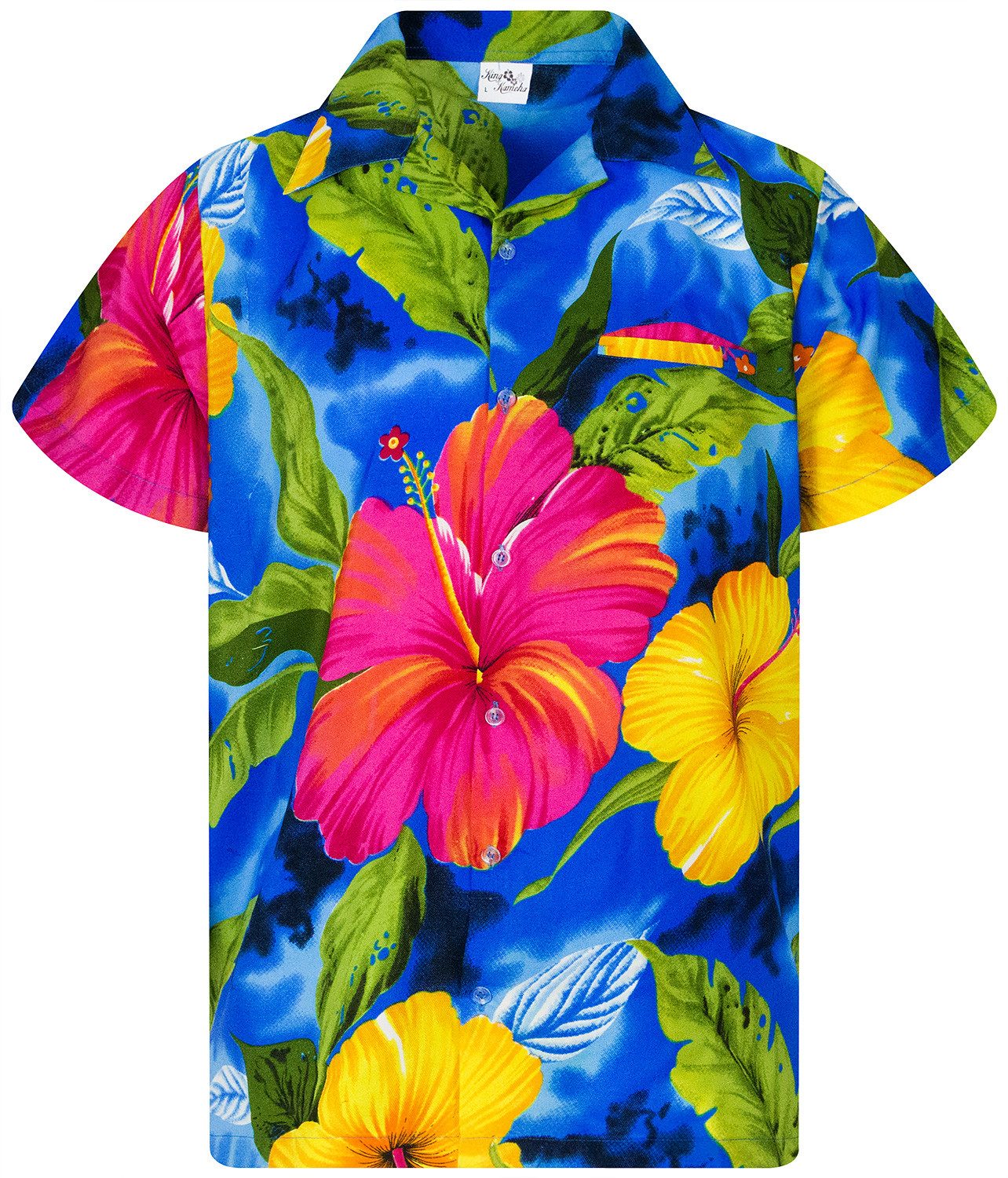 King Kameha Hawaiihemd Big Flower Funky günstig online kaufen