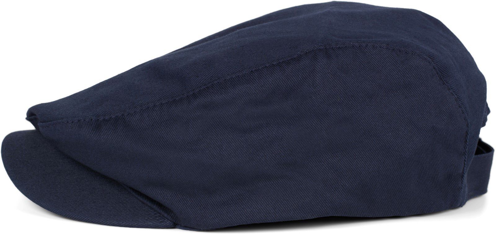 Flat Cap Dunkelblau einfarbig Cabrio styleBREAKER (1-St) Cap