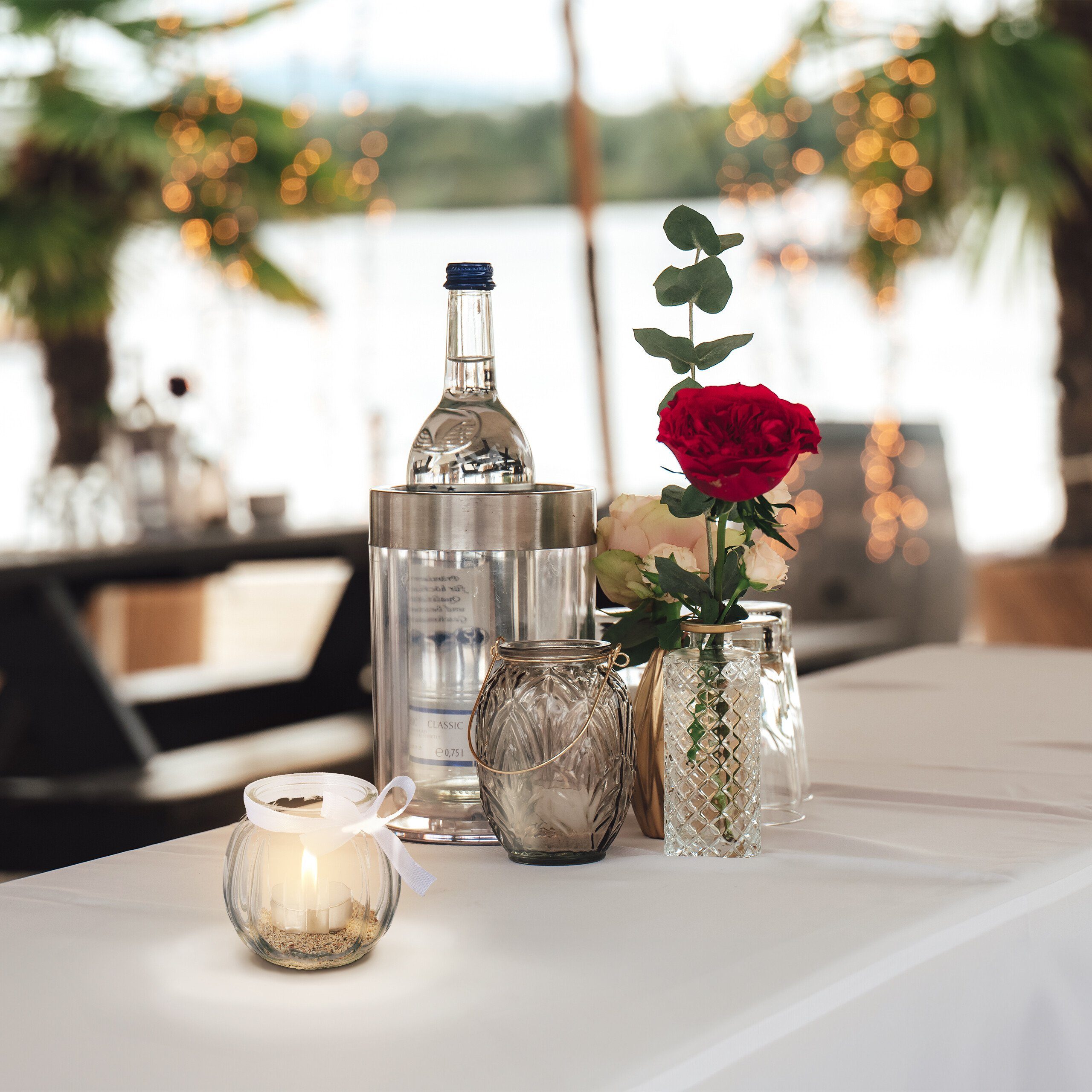 relaxdays Windlicht Transparentes Windlicht im 12er Set günstig online kaufen