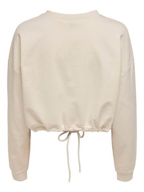 ONLY Sweatshirt (1-tlg) Drapiert/gerafft