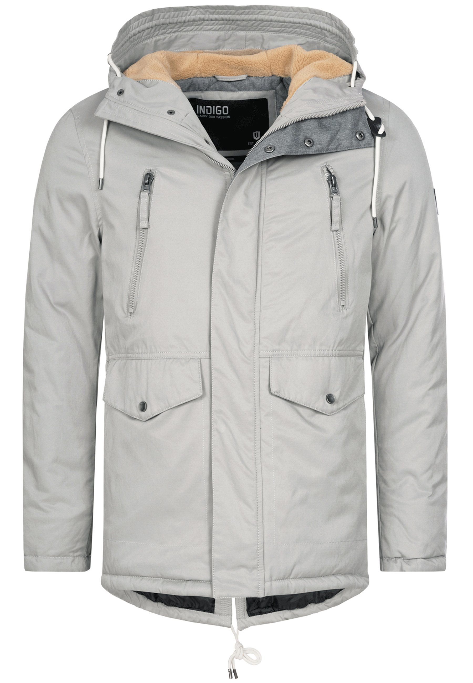 Parka Loaf Indicode Grey Lt