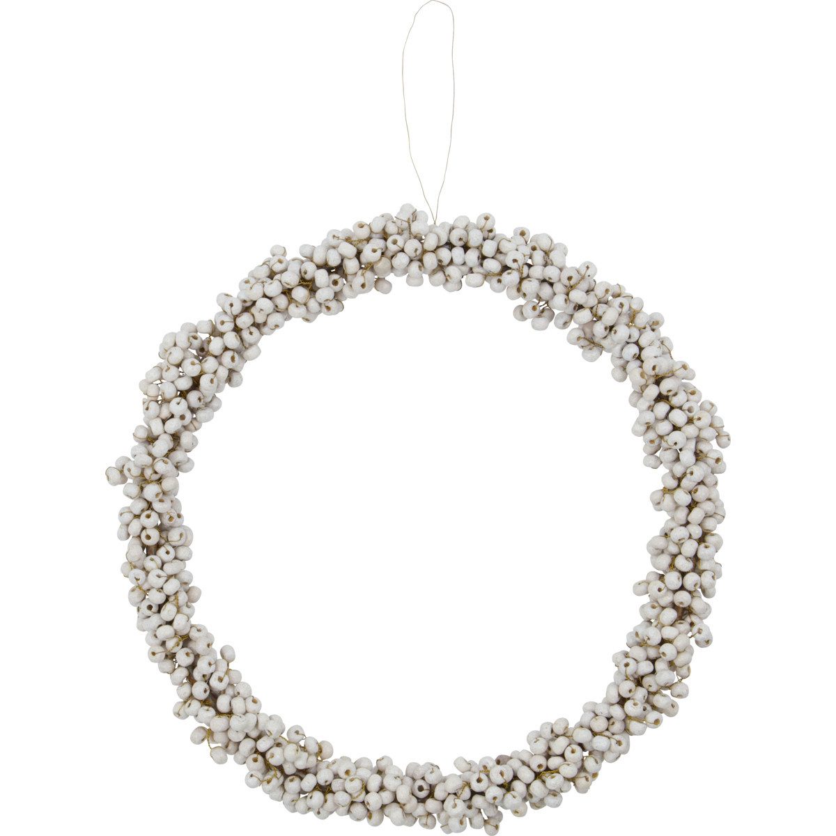 House Doctor Dekoobjekt House Doctor Kranz WINTER weiß, Ø 23cm günstig online kaufen