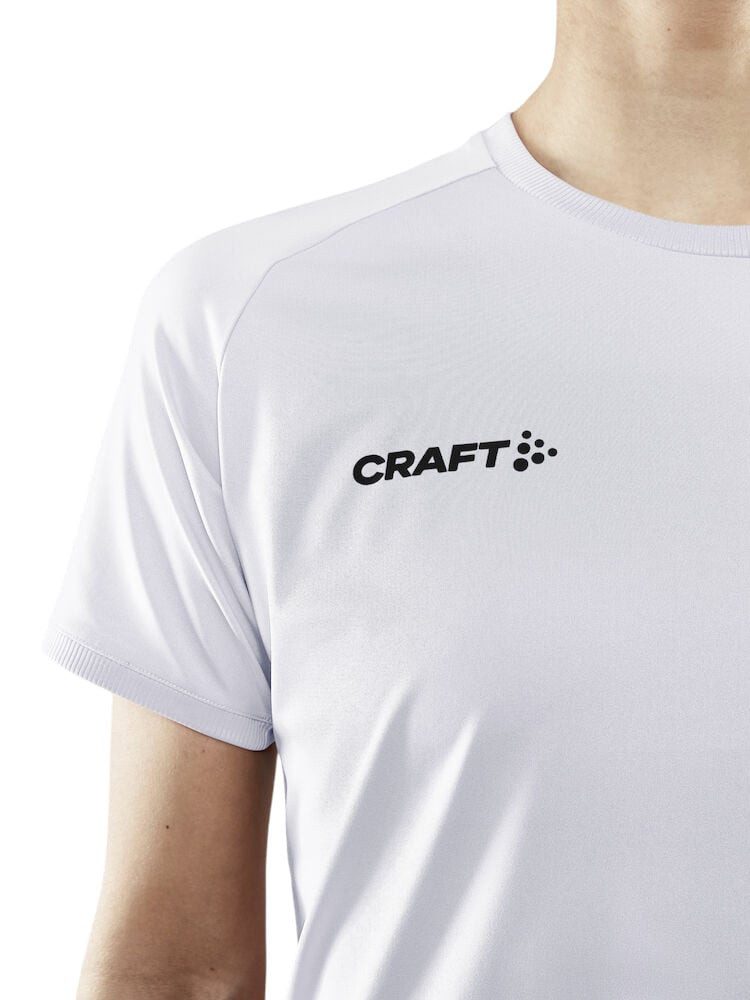 Craft Trainingsshirt Progress Indoor Jersey (elastisches Material) weiss Damen
