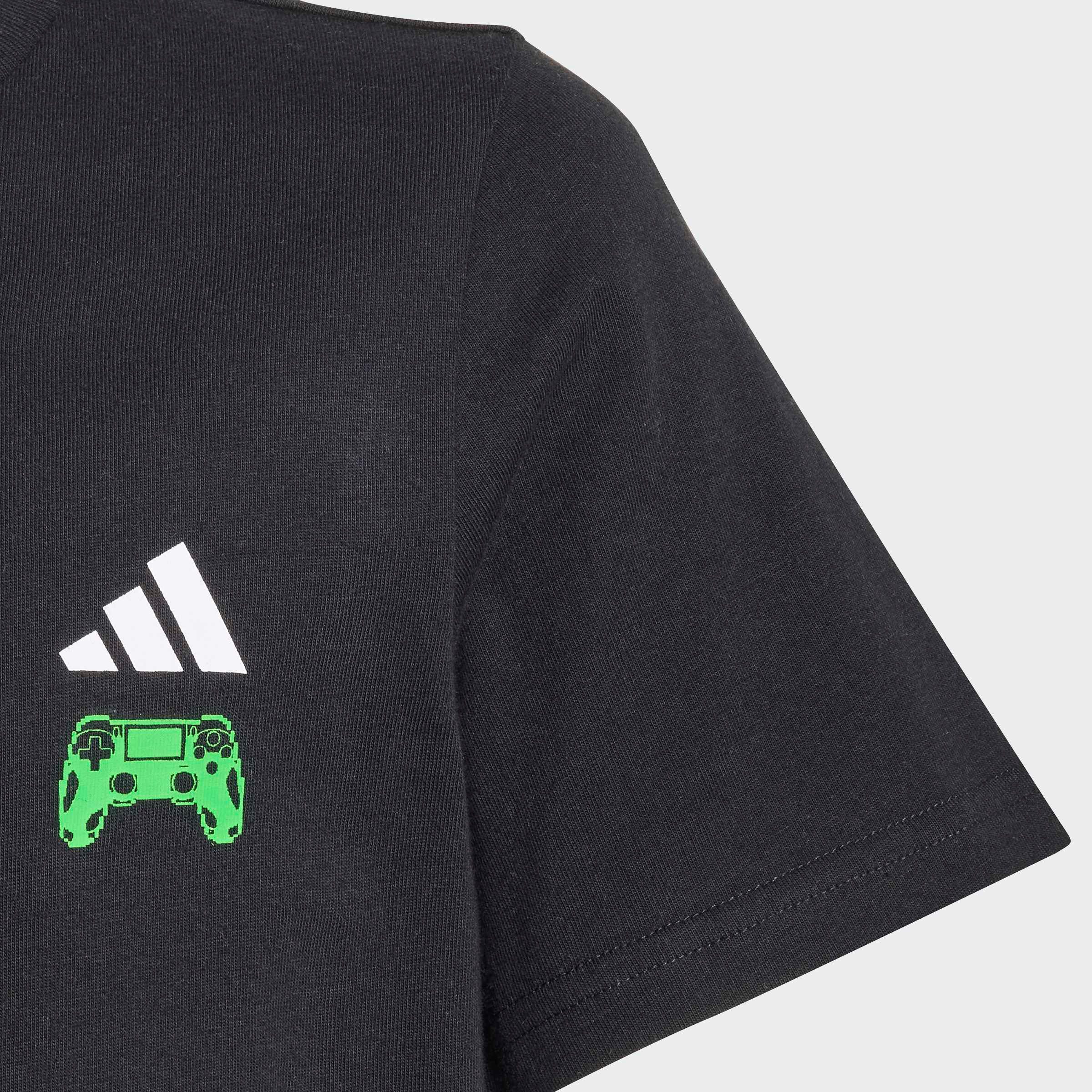 adidas Sportswear T-Shirt J GAME T 2 für Kinder, mit Rundhalsausschnitt, aus Baumwolle