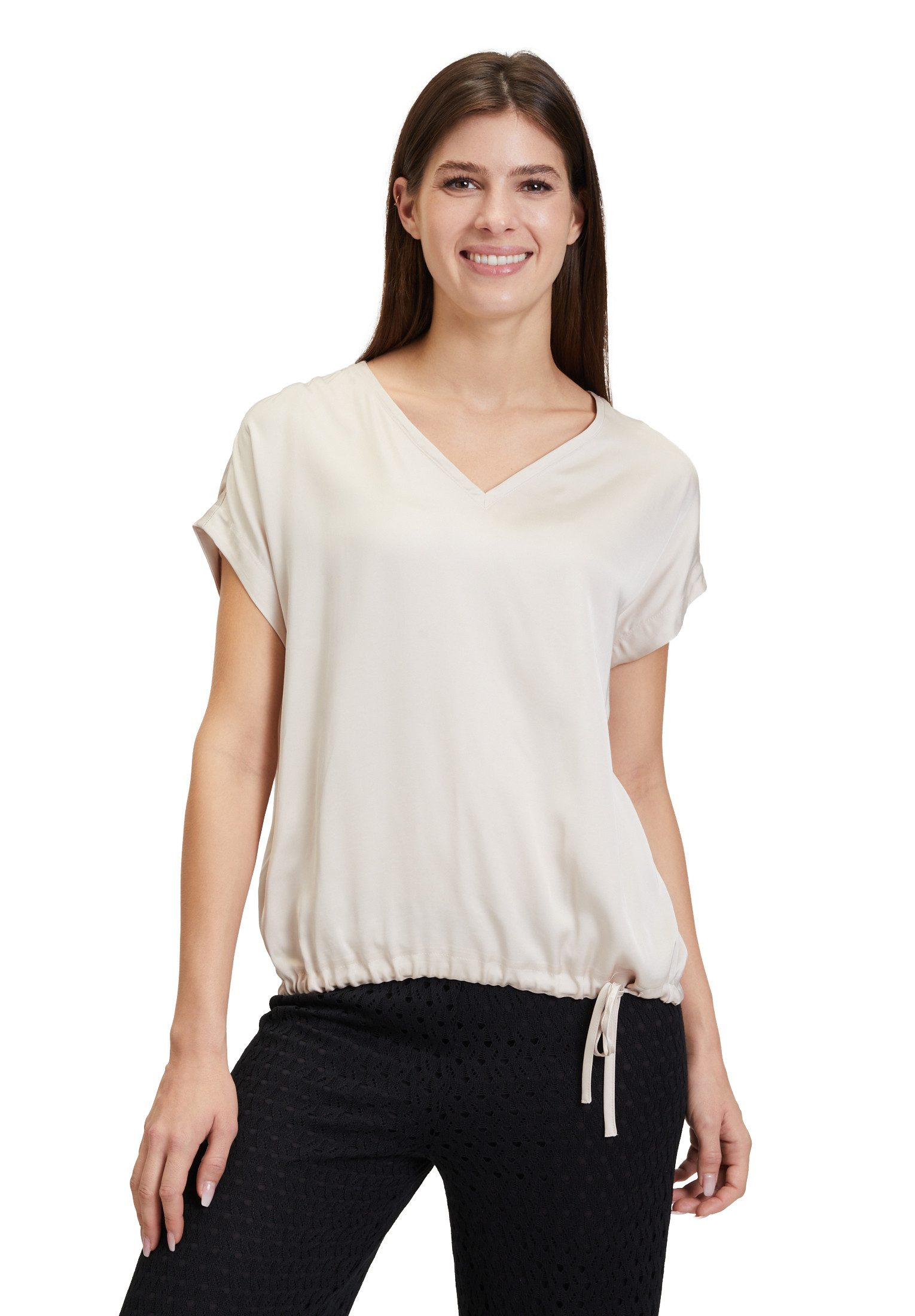 Shirtbluse Betty & Co Blusenshirt mit Kordelzug