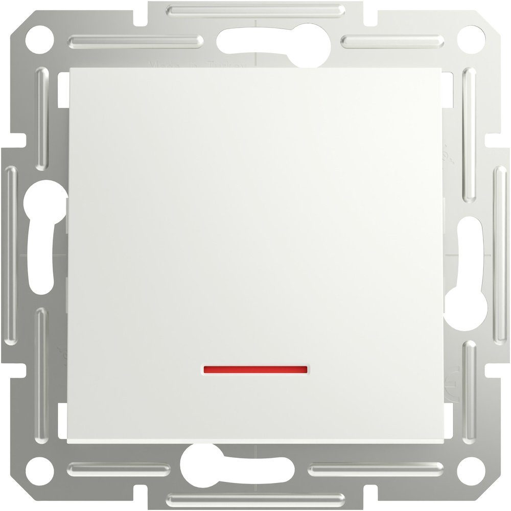 SCHNEIDER Schalter Schneider Electric Taster Asfora Weiß (RAL 9003) EPH1670121D 1 St.