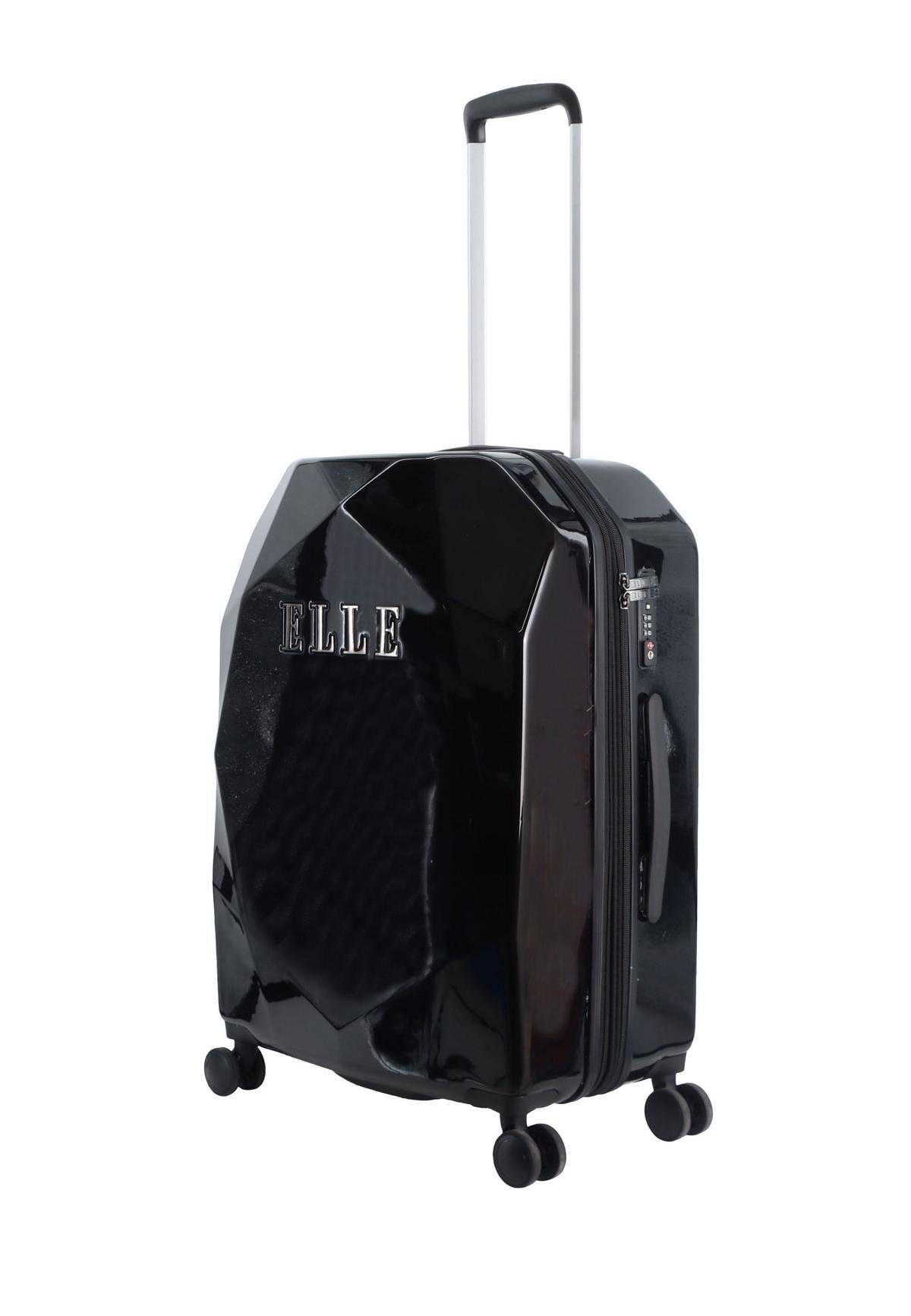 Elle Koffer ELLE Koffer Diamond Spinner Trolley Gr. S/M/L/Set/Beautycase, TSA-Zahlenschloss – Bild 2 von 5