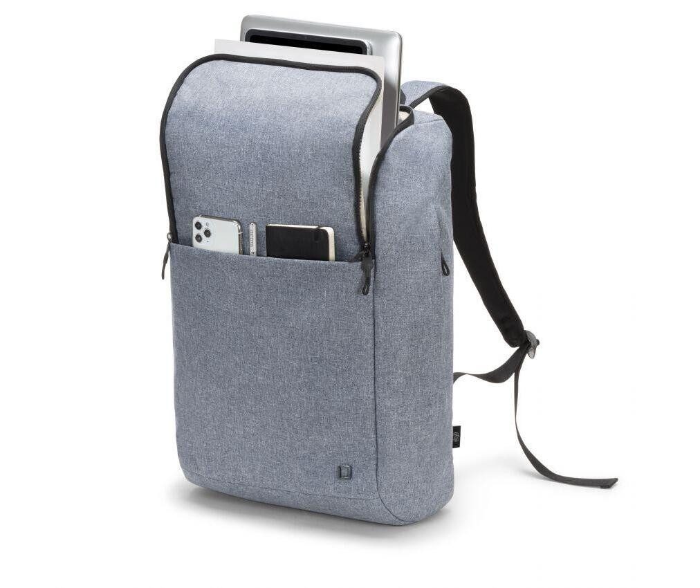 DICOTA Laptop-Hülle Dicota Laptop Rucksack Eco MOTION 13 - 15.6' Denim