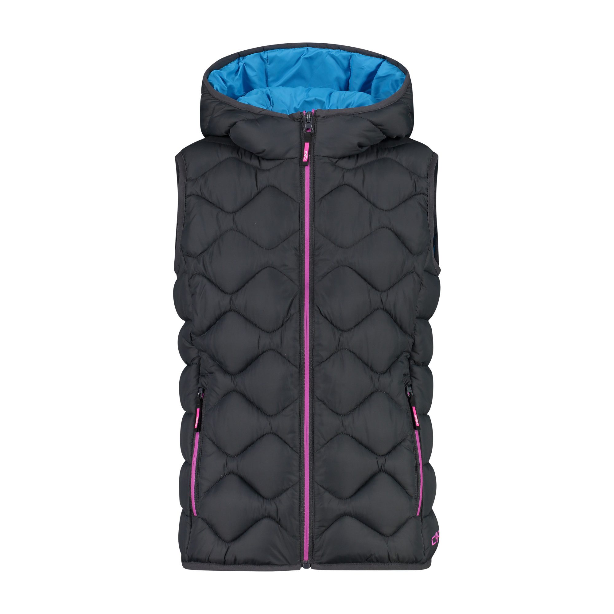 CMP Funktionsweste CMP Mädchen Weste KID G VEST FIX HOOD 32Z1125
