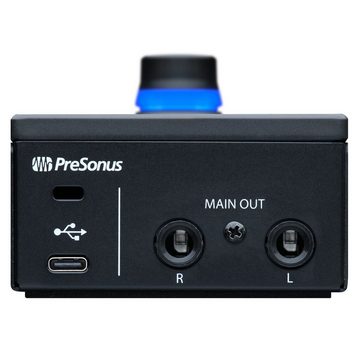 Presonus Mischpult Revelator io44, (Audio-Interface, USB-C), mit keepdrum Kopfhörer