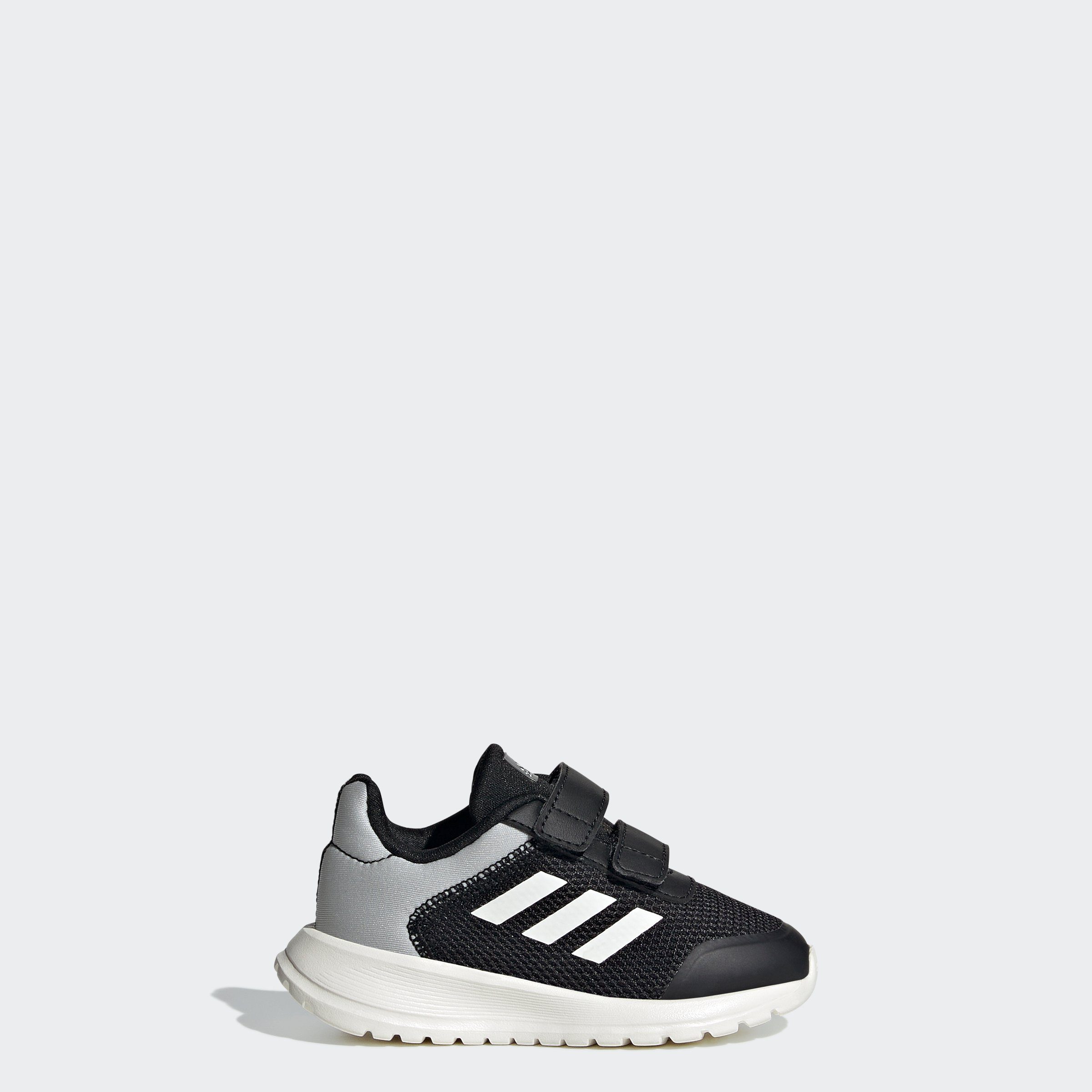 Two Klettverschluss Black Core / White Core TENSAUR adidas RUN Sportswear Grey Sneaker / mit