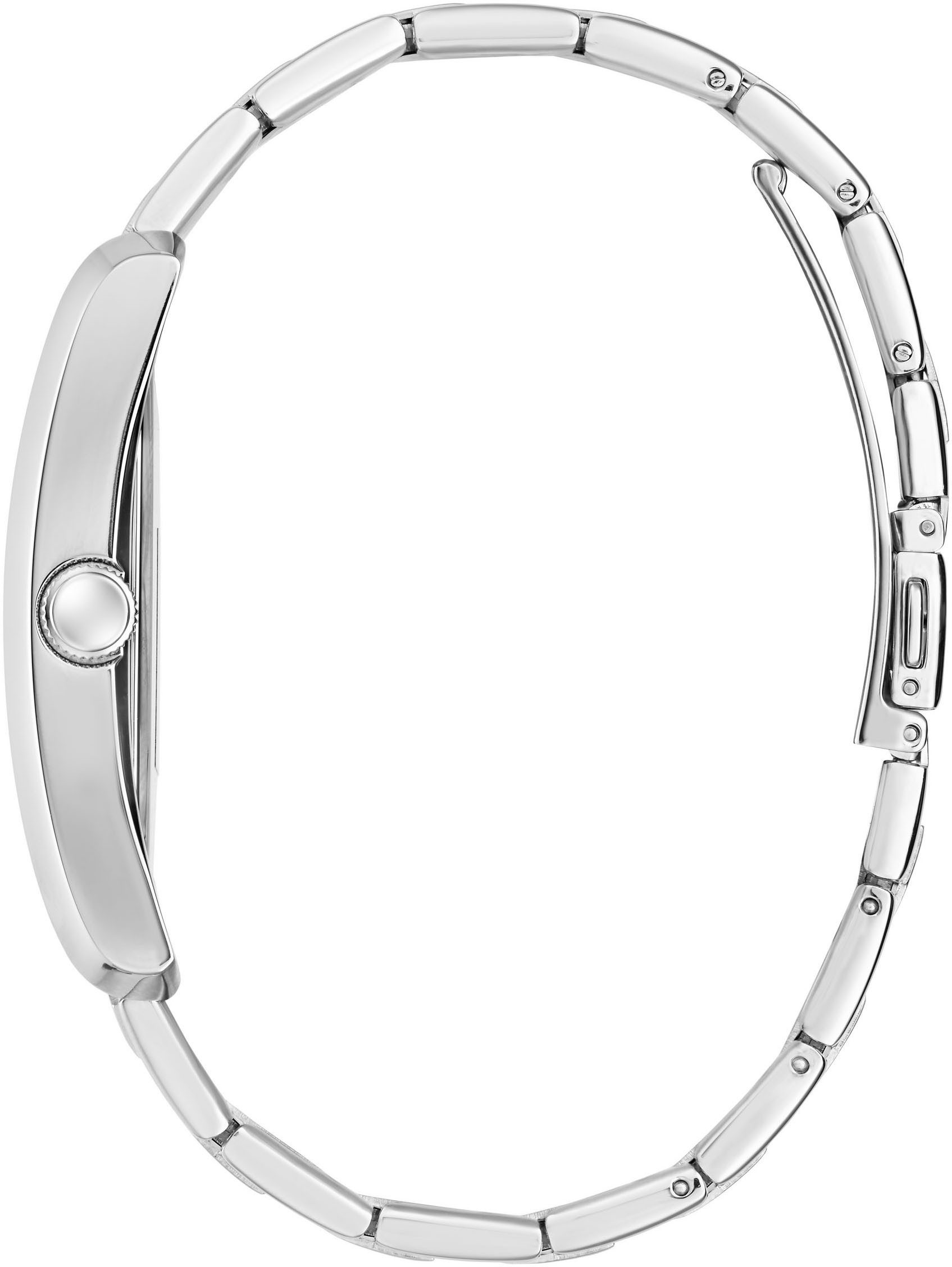 Guess Quarzuhr CLYDE GW0896G3, Armbanduhr, Herrenuhr, Edelstahlarmband