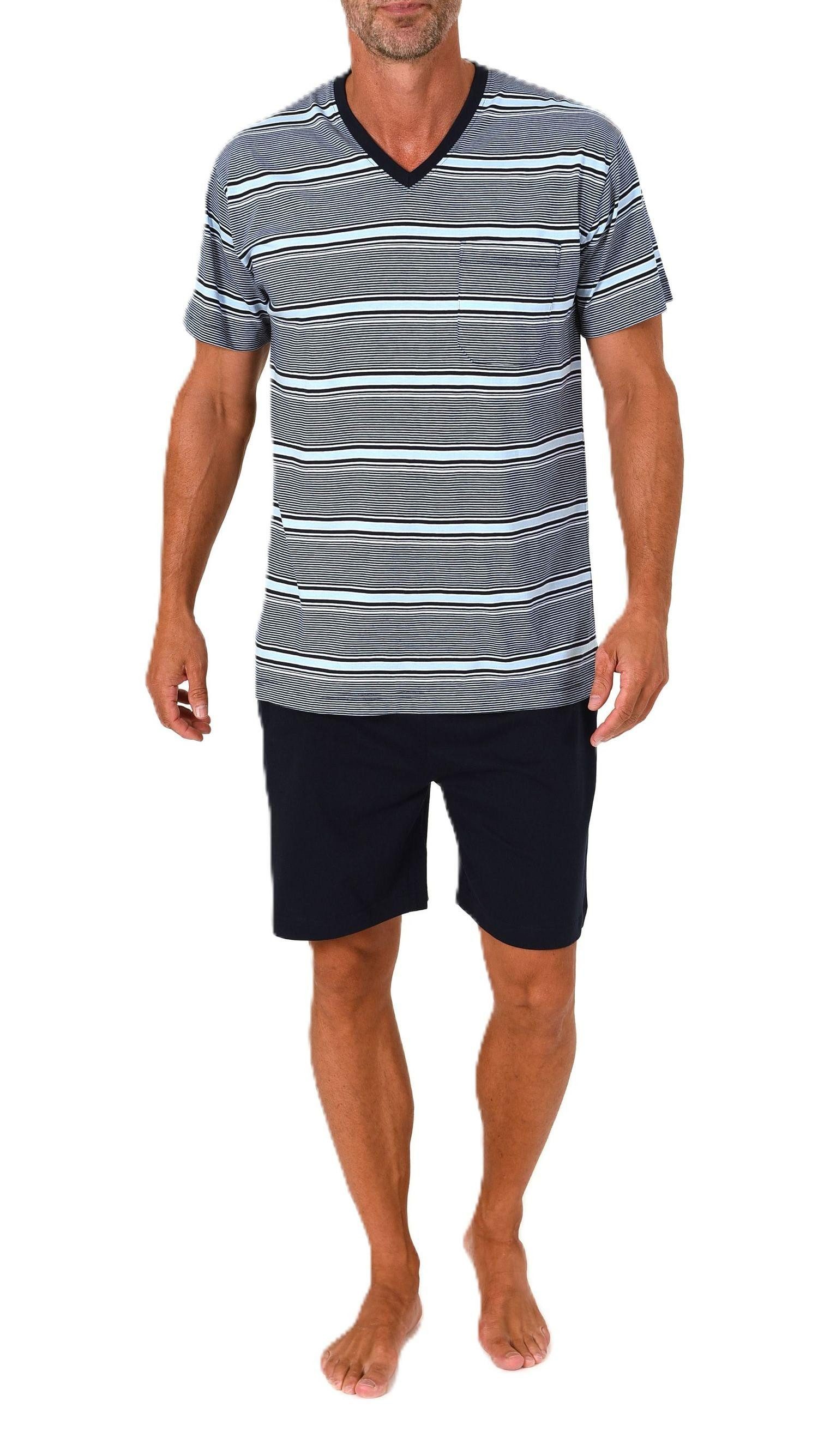 Normann Pyjama Normann Herren Schlafanzug kurzarm Shorty - auch in Übergrös günstig online kaufen