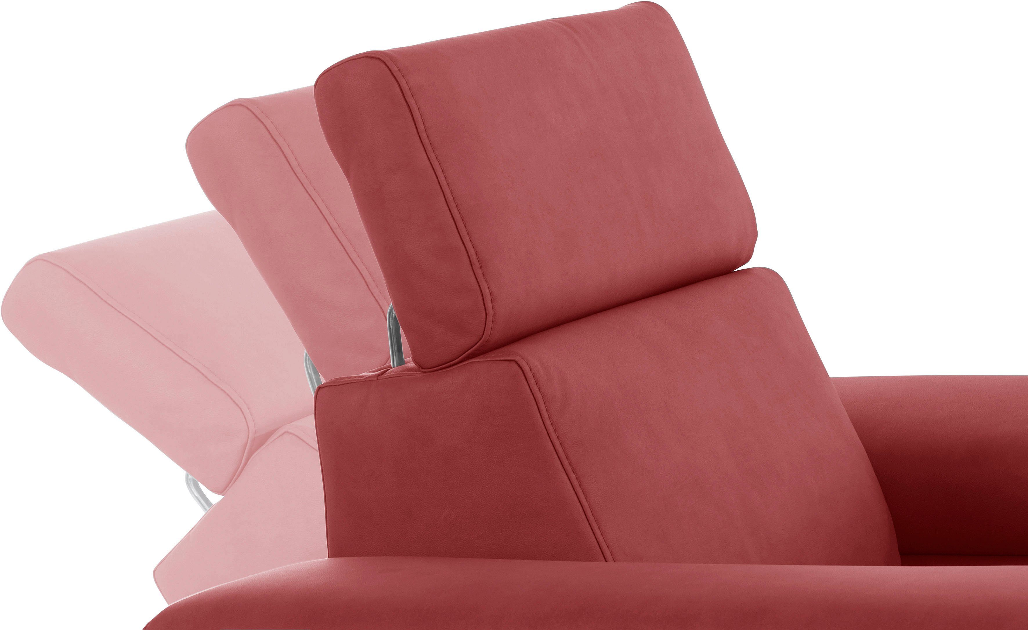 Places of Style Trapino in Rückenverstellung, Lederoptik Luxus-Microfaser Luxus, mit wahlweise Sessel