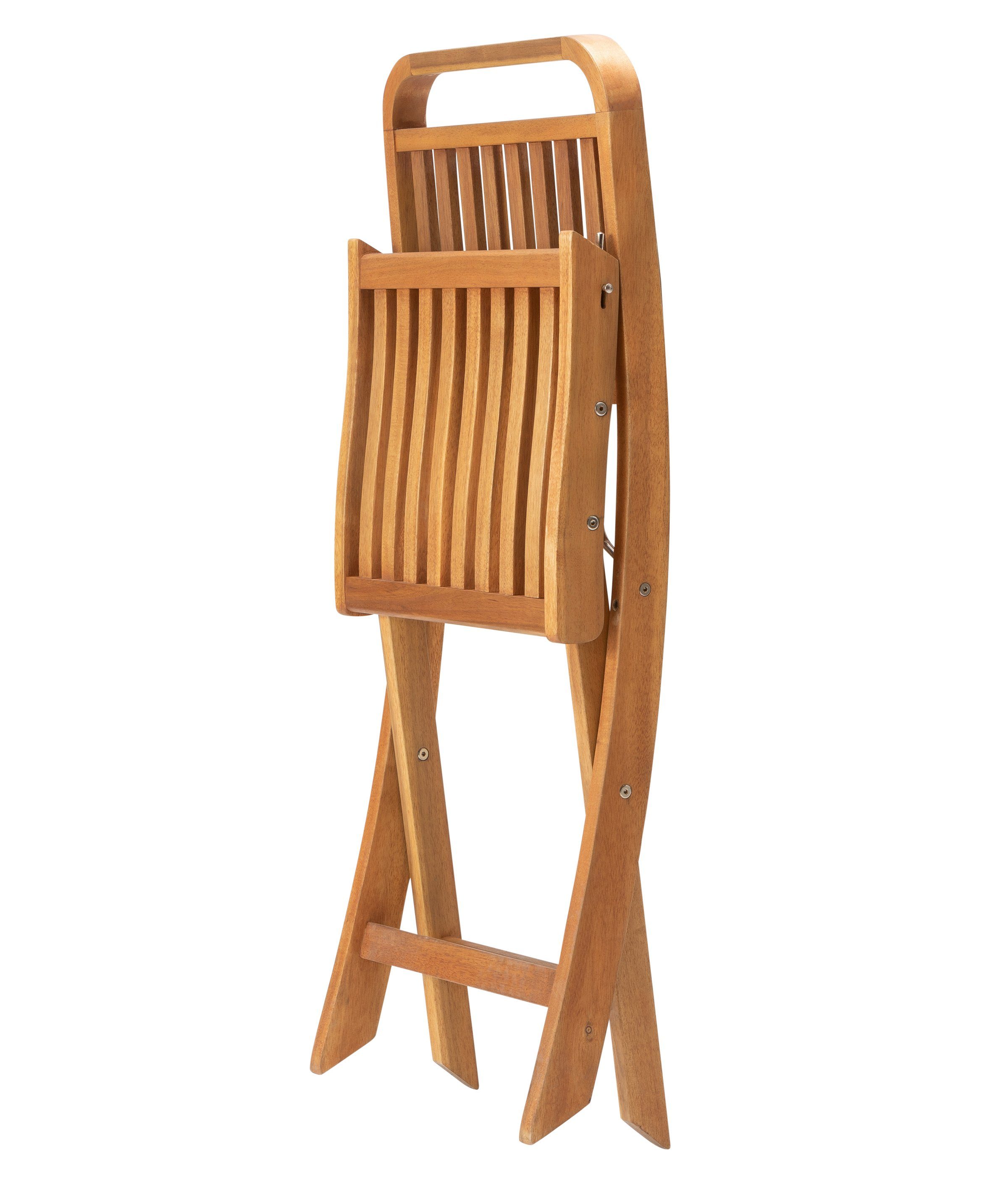 Dehner Balkonset Klappstuhl Lima, 86 x günstig online kaufen