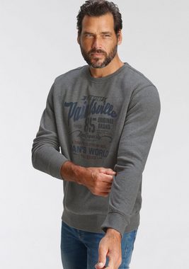 Man's World Sweatshirt mit Brustprint