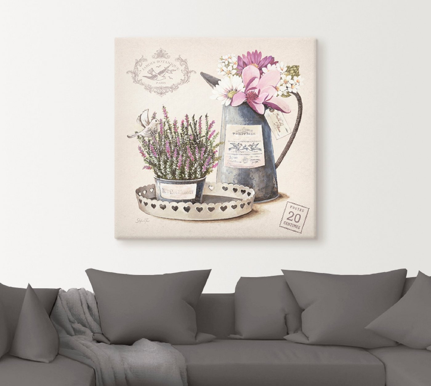 Artland Wandbild »Blumenstrauß III«, Arrangements (1 Stück), in vielen Größen & Produktarten -Leinwandbild, Poster, Wandaufkleber / Wandtattoo auch für Badezimmer geeignet-HomeTrends