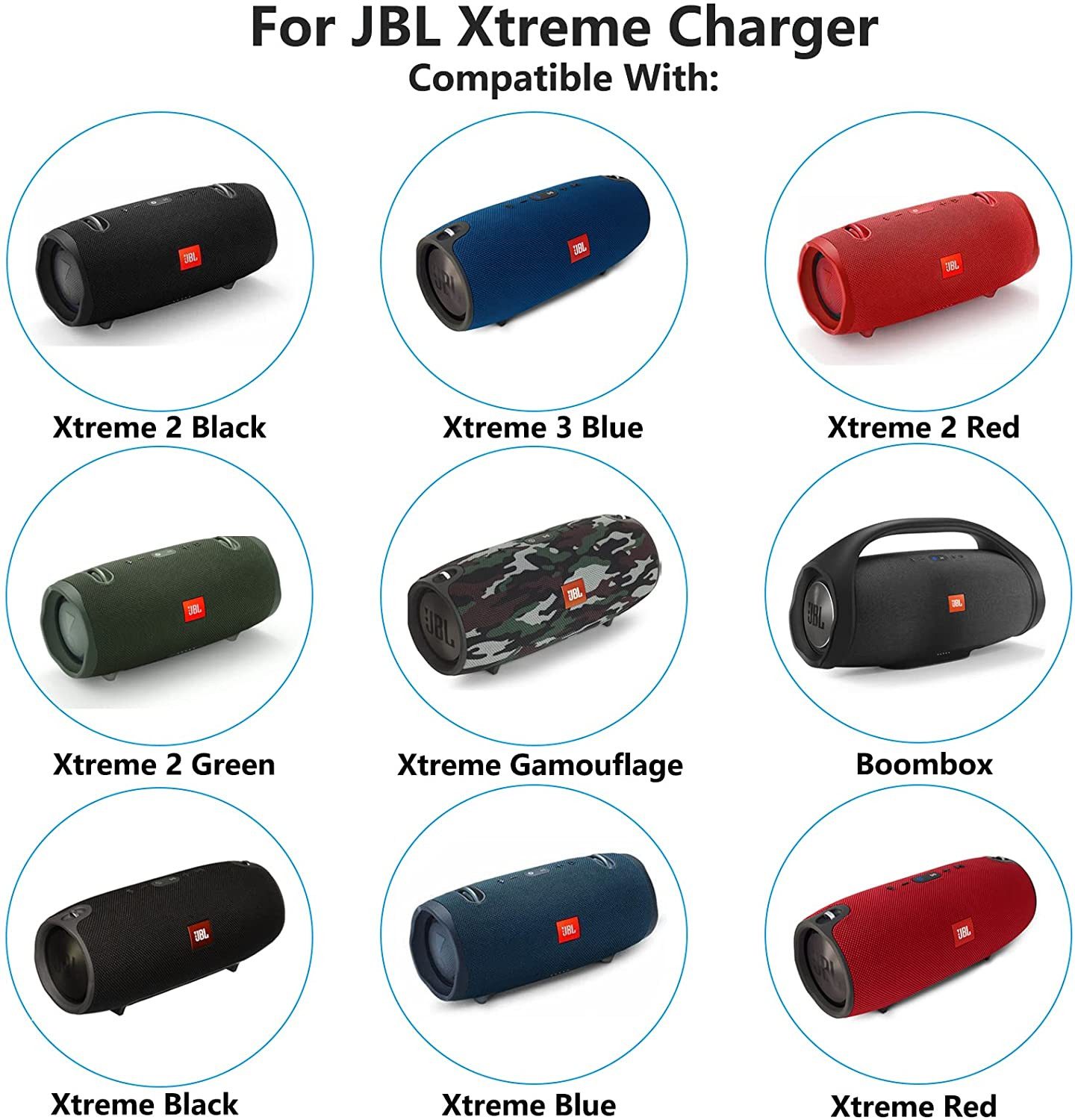 HKY 19V 100W/90W/65W für Laptop Asus, Fujitsu, Medion, Toshiba, Mini PC KFZ-Netzteil (Kompatibel mit JBL Xtreme 2/Extreme 2/Special Bluetooth Lautsprecher)